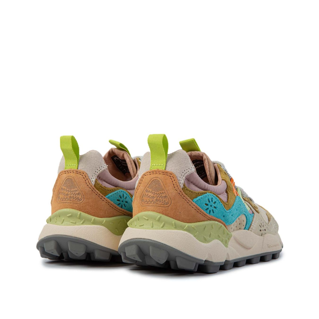 sneakers YAMANO crema dietro