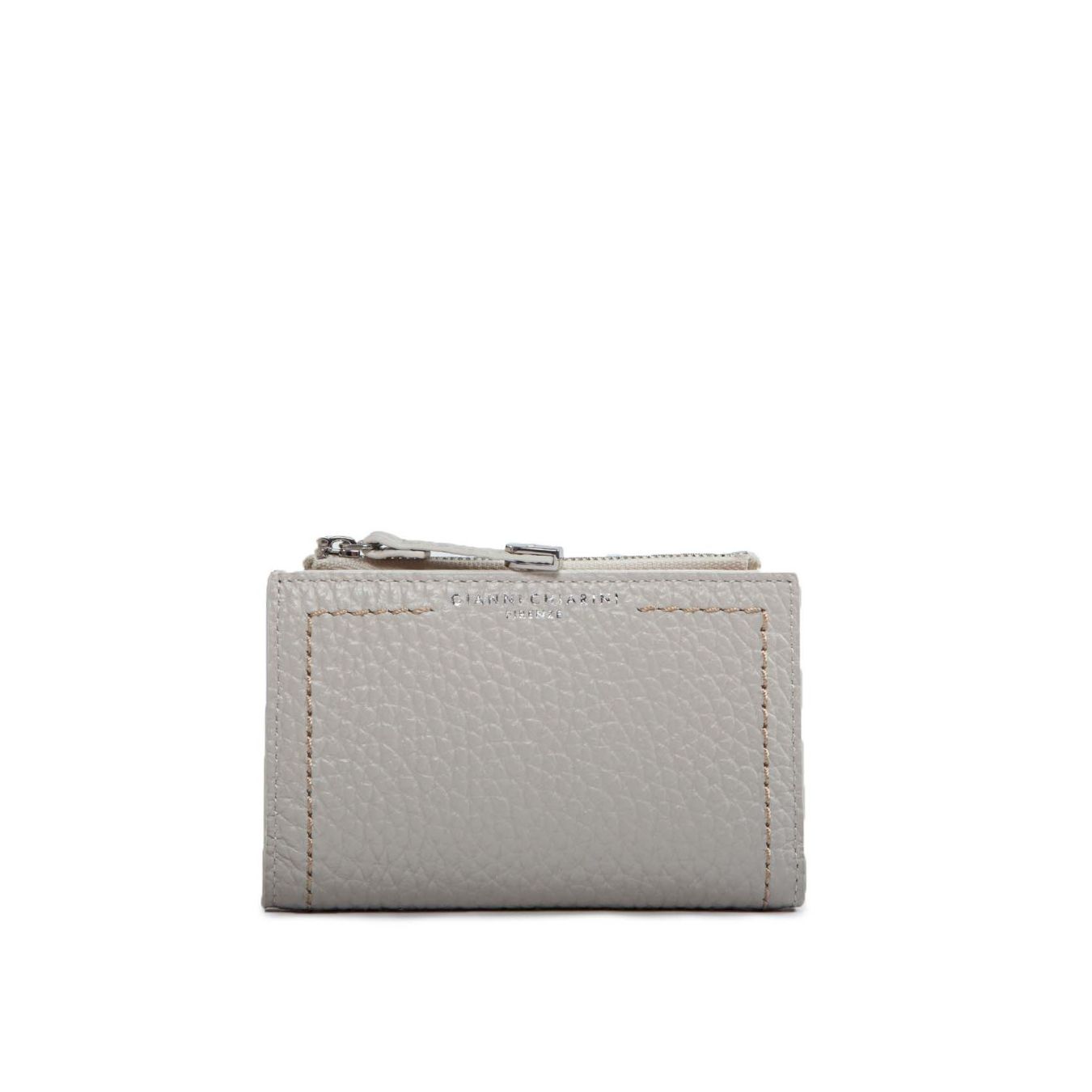 portafoglio rettangolare in pelle sabbia