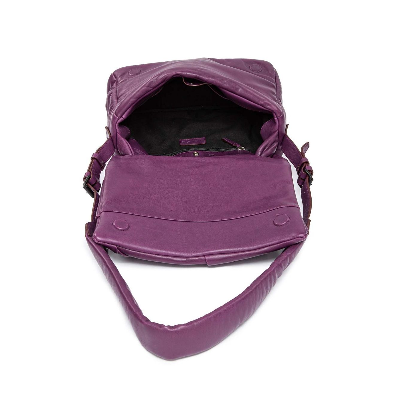interno borsa pelle viola vic matie