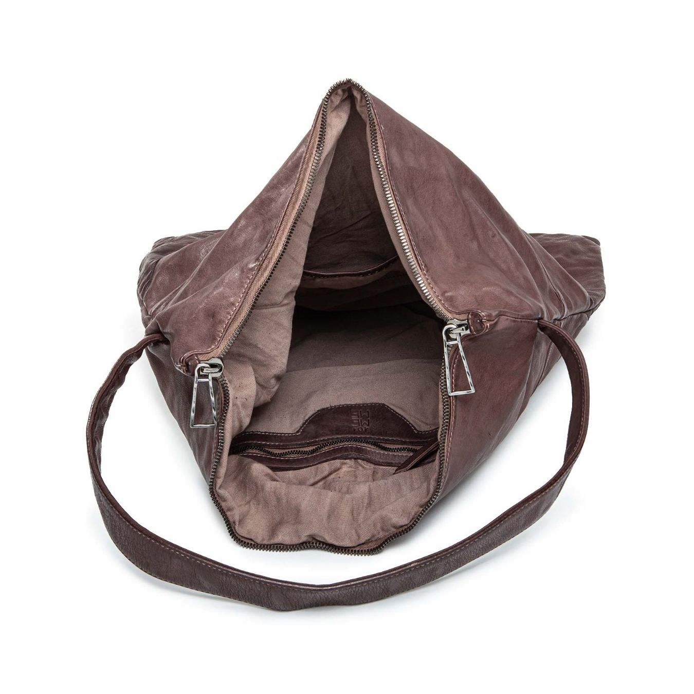 interno shopper violante marrone