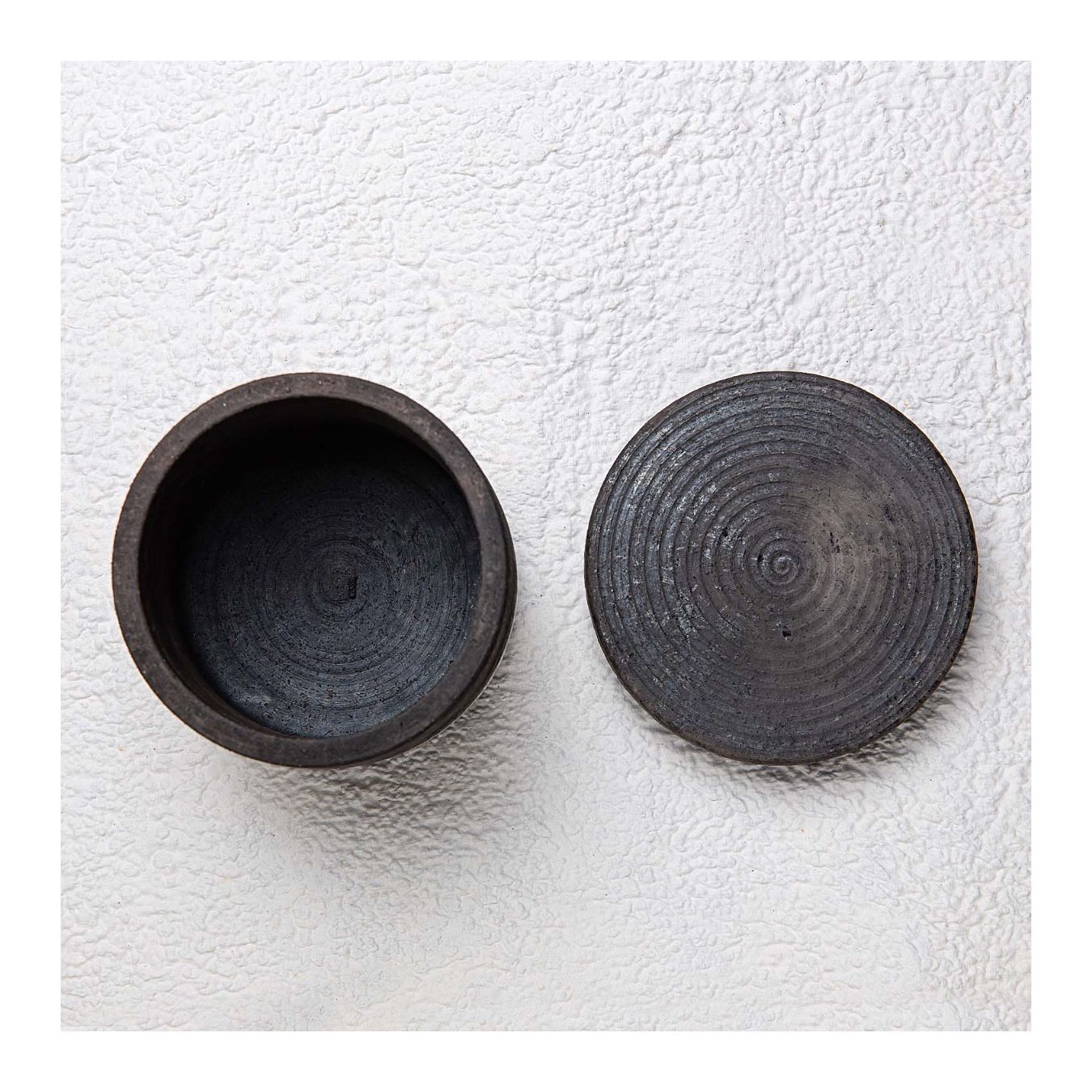 interno vaso dark shade cottura raku