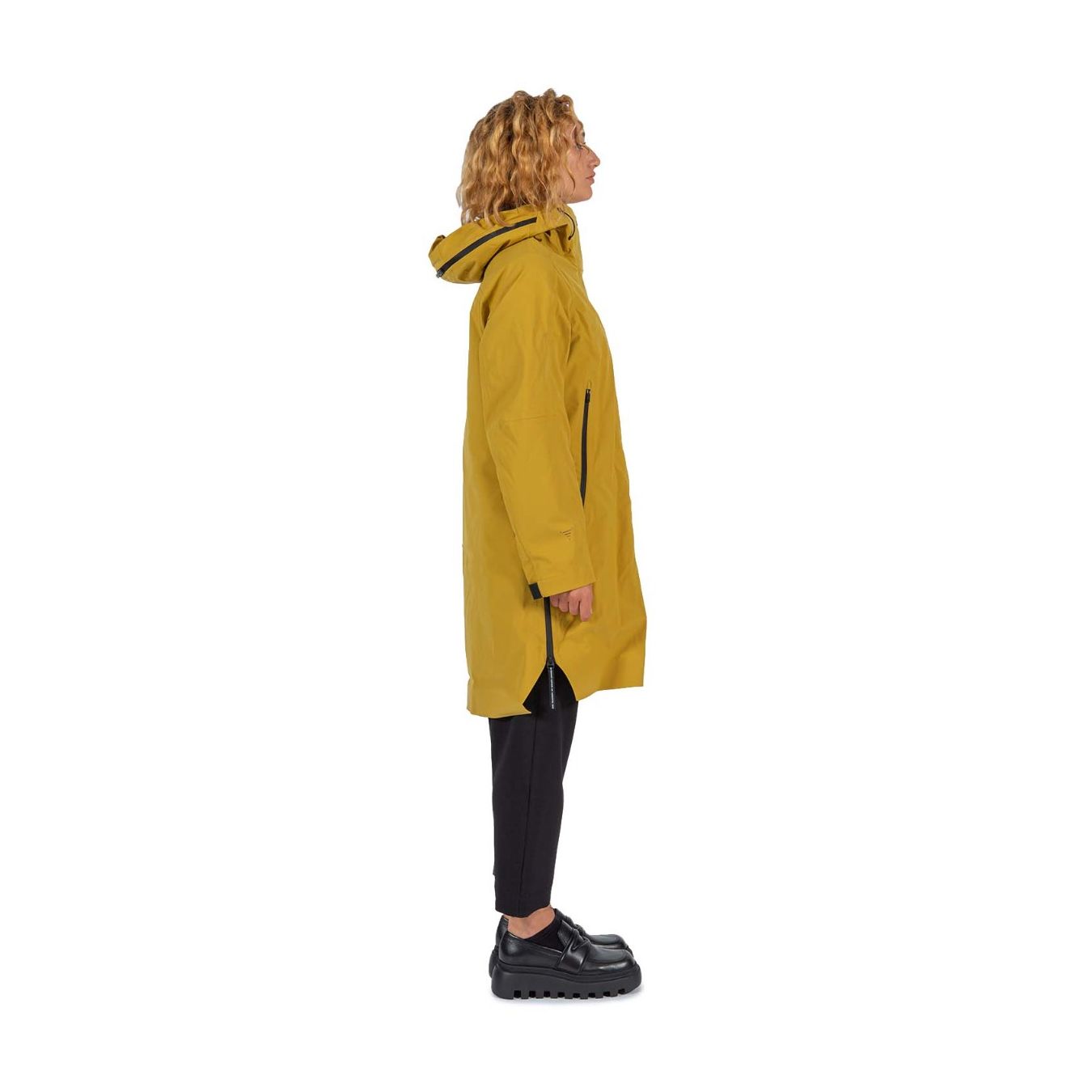 krakatau giacca parka giallo