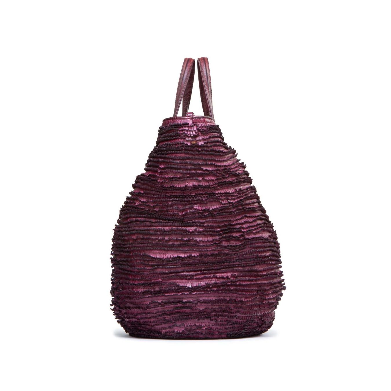 shopper pelle viola