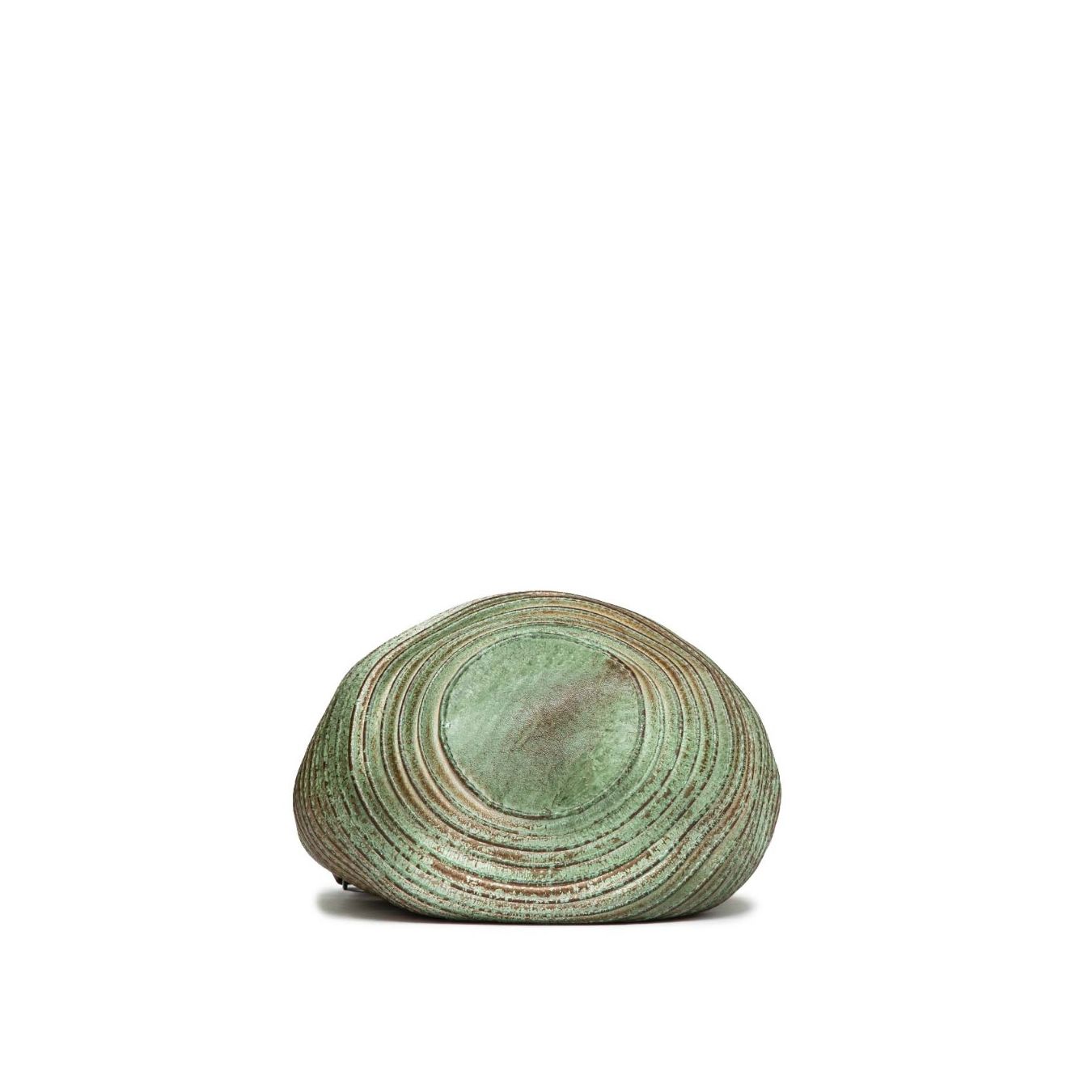 postina in pelle verde