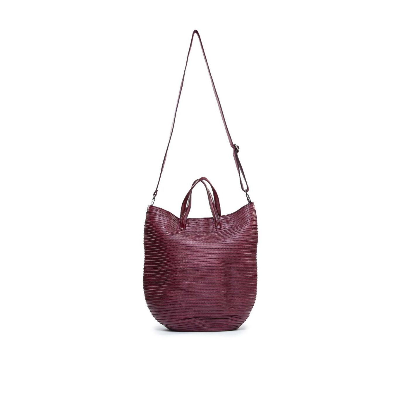 tracolla shopper viola 