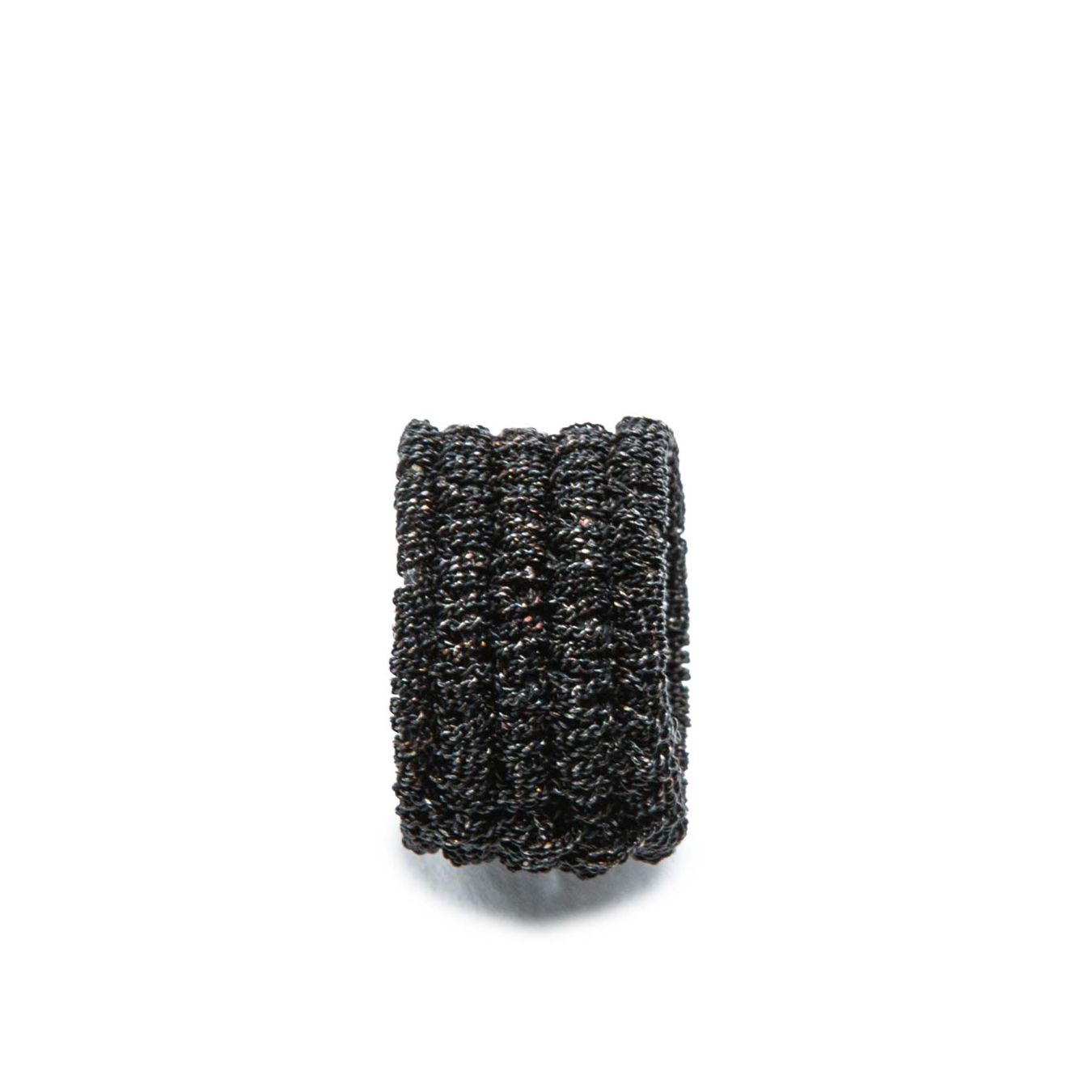 marcela salvador anello ESCLAVA in argento 925 nero da donna