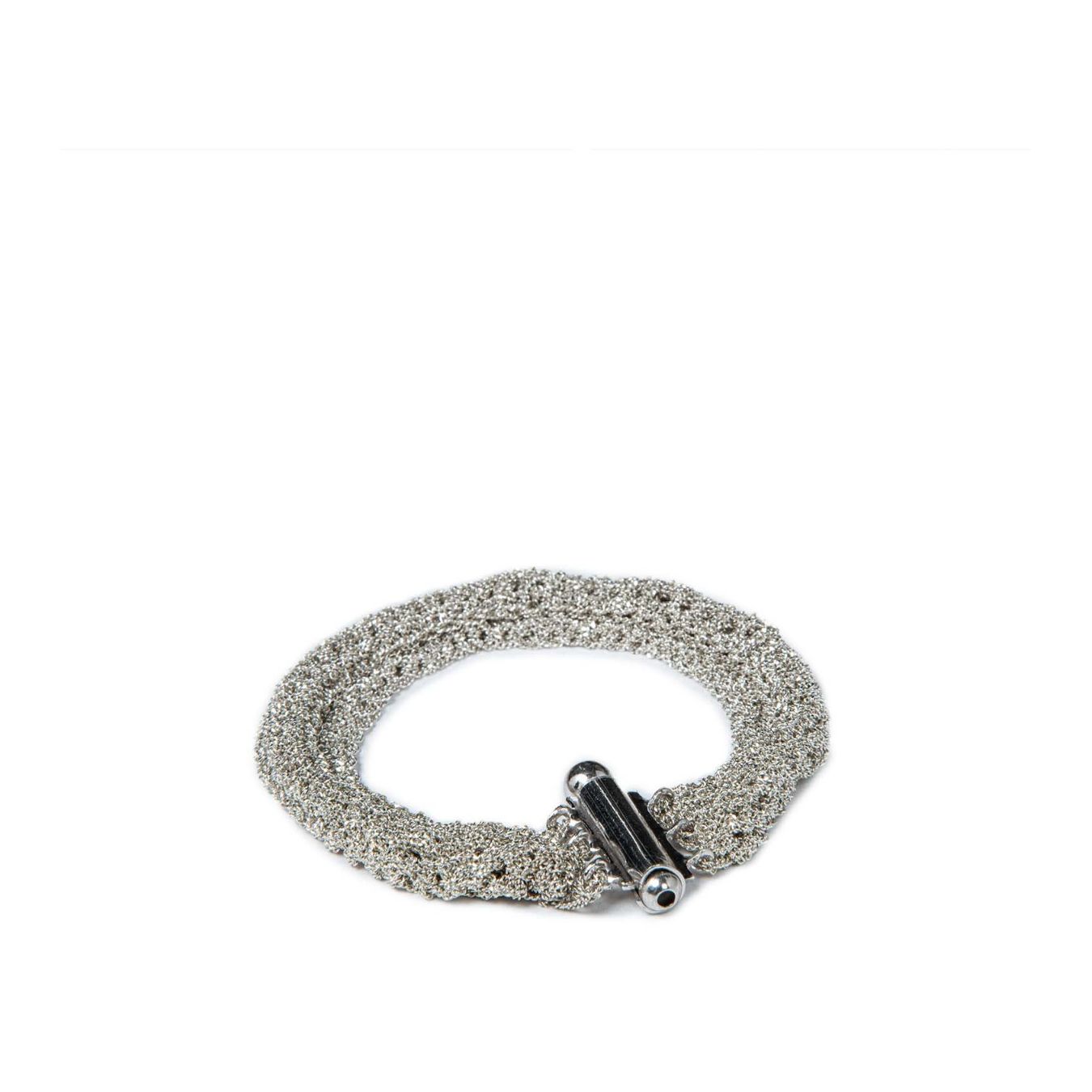 marcela salvador bracciale ESCLAVA in argento 925 bianco chiusura gancetto metallo