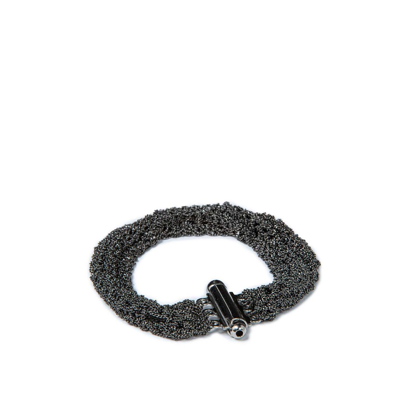 marcela salvador bracciale ESCLAVA in argento 925 nero metallo