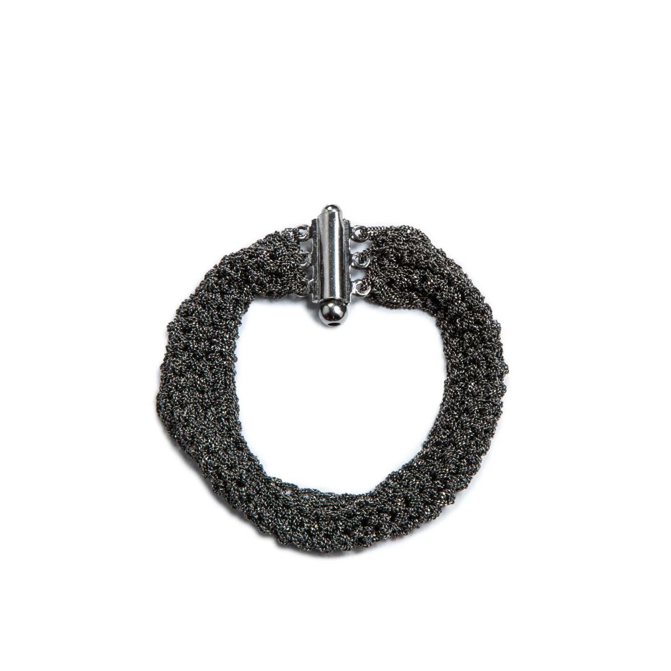 marcela salvador bracciale ESCLAVA in argento 925 nero 