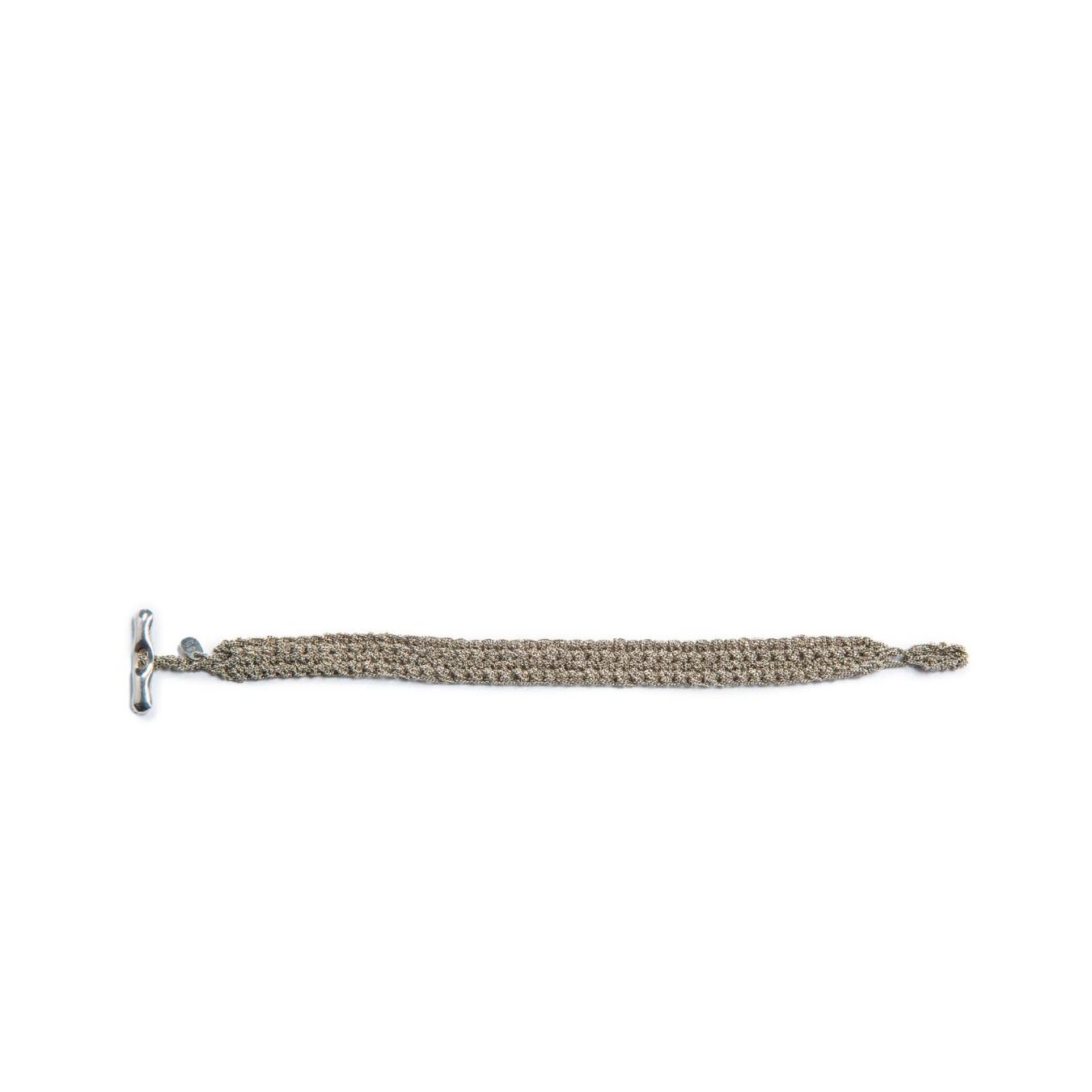 marcela salvador bracciale ESCLAVA in argento scuro  aperto