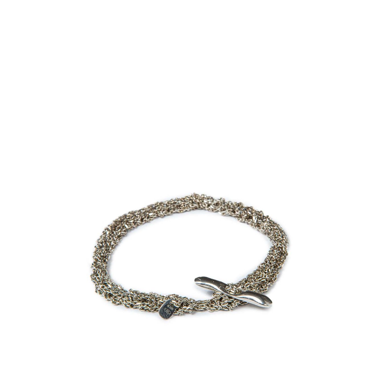 marcela salvador bracciale TRICOT in argento 925 metallo