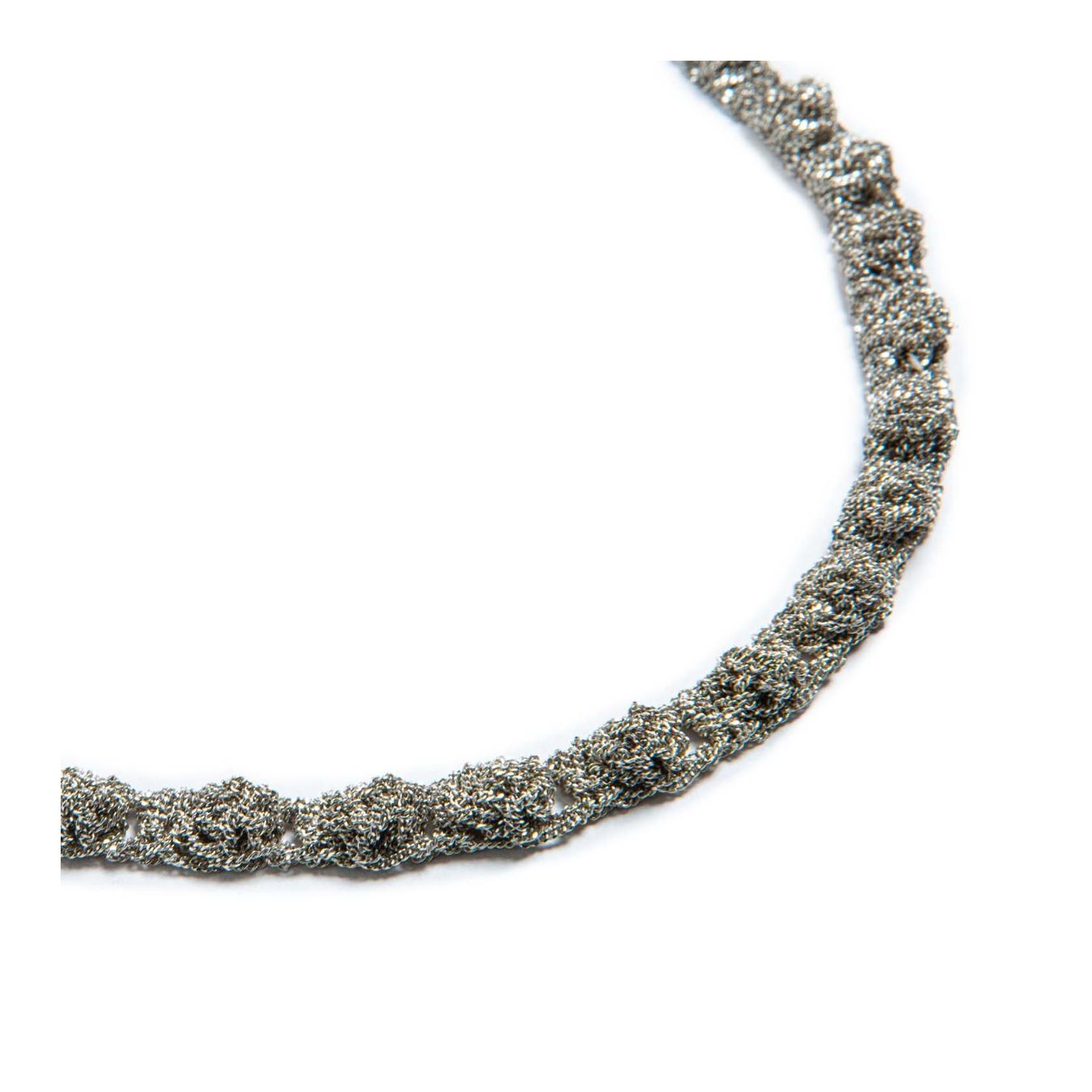 MARCELA SALVADOR COLLANA GRANITA IN ARGENTO 925 BIANCO dettaglio