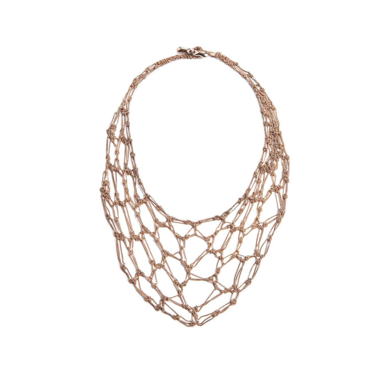 collana NAKA in argento rosa 