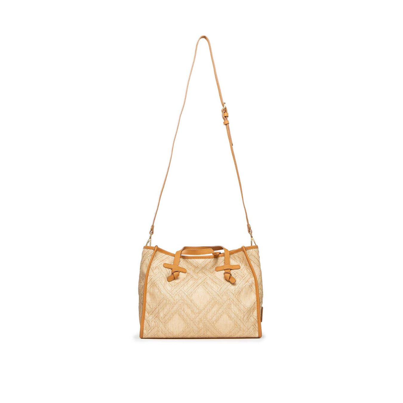 shopper MARCELLA media in raffia jacquard 