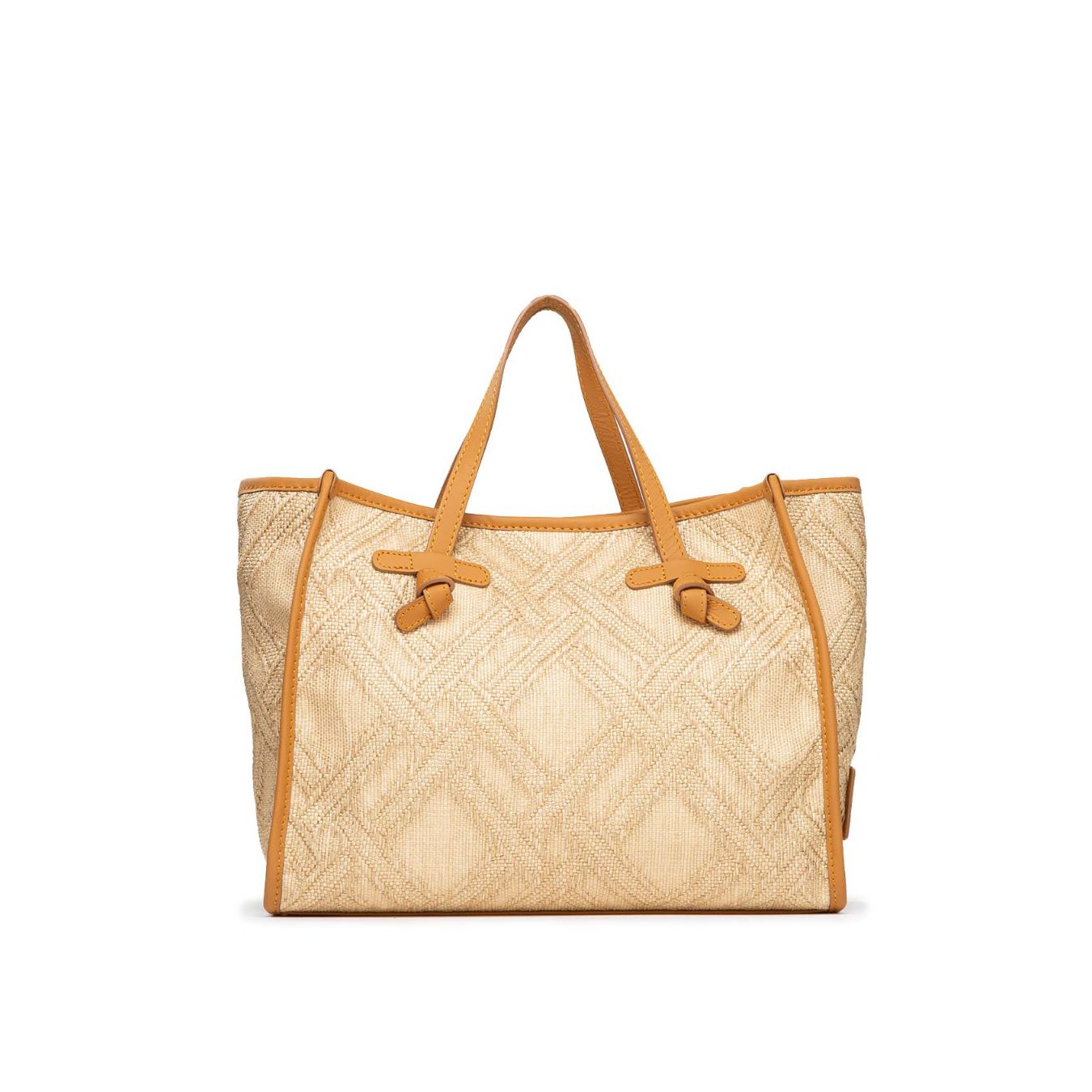 shopper MARCELLA media in raffia jacquard 