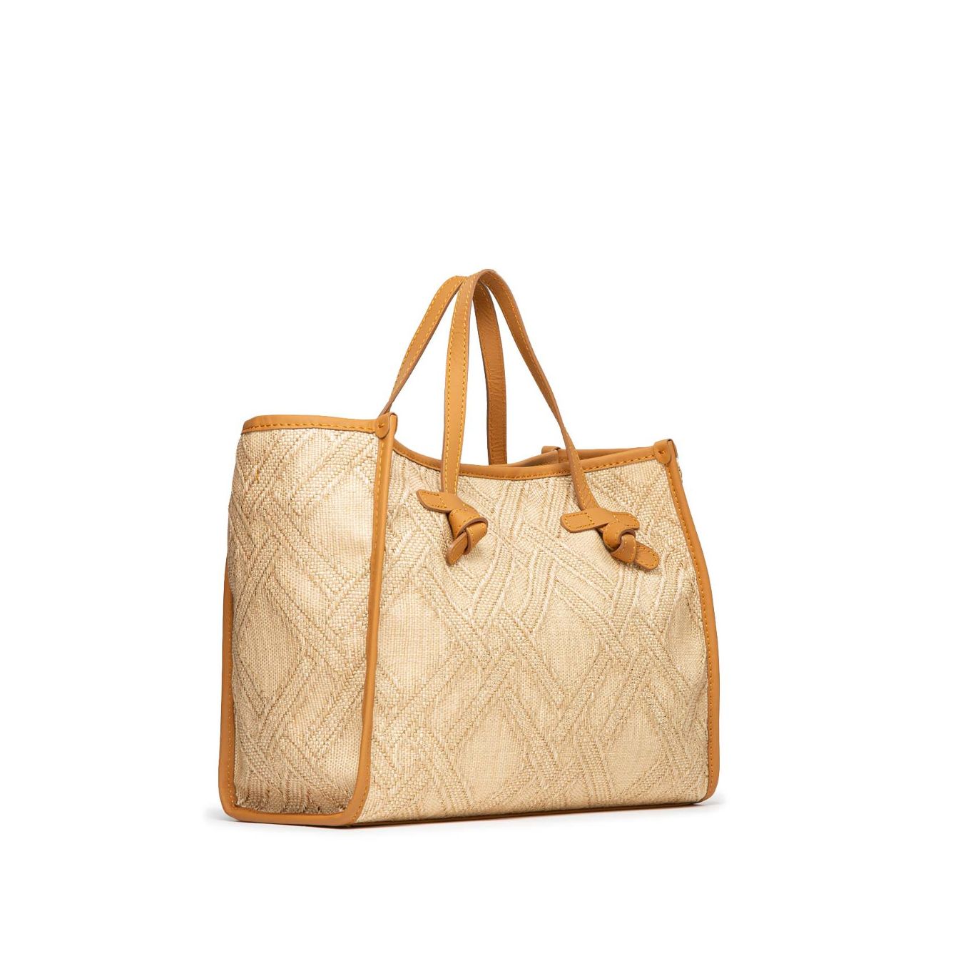 shopper MARCELLA media in raffia jacquard 
