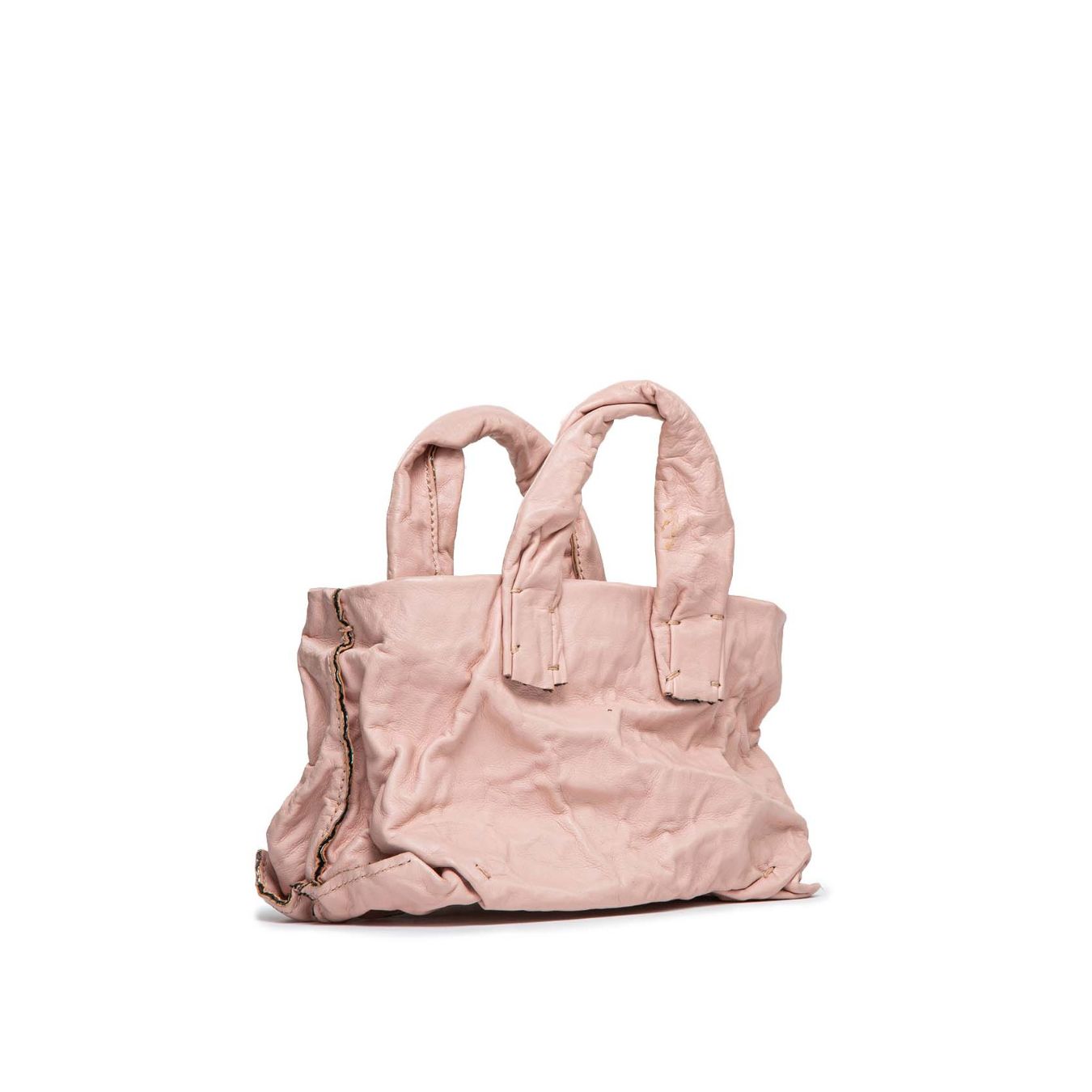mini shopper ANIMA in pelle rosa 