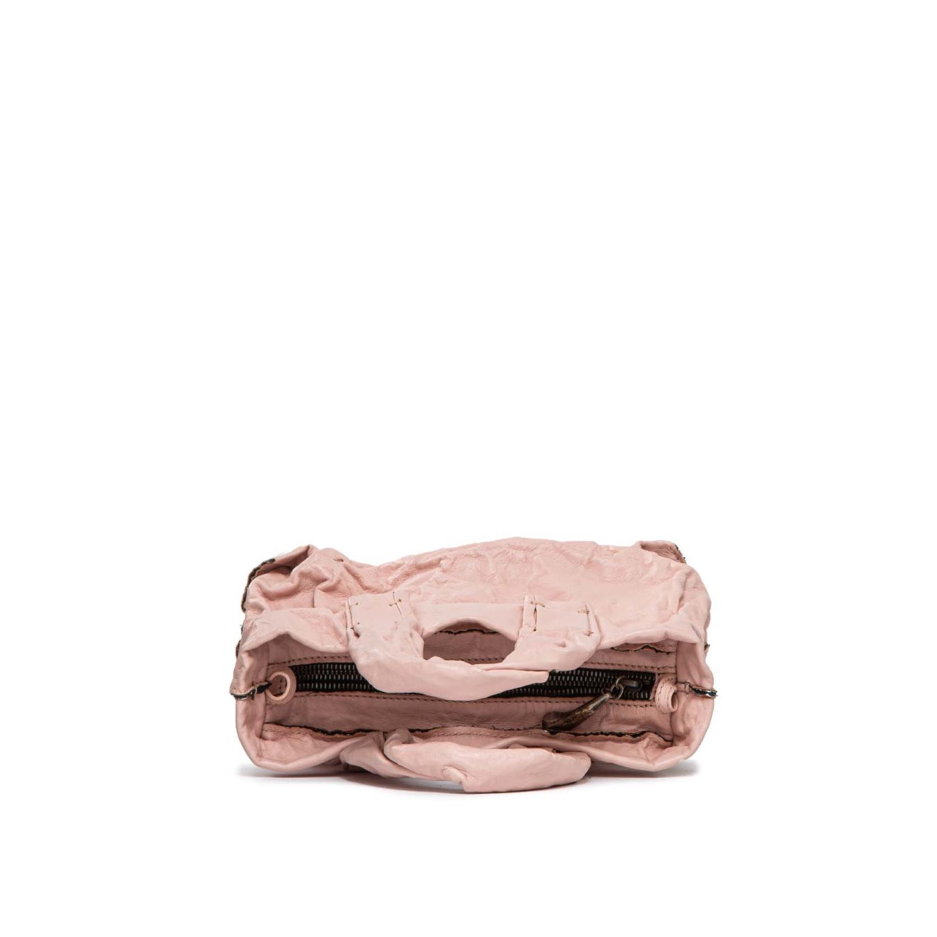 mini shopper ANIMA in pelle rosa 