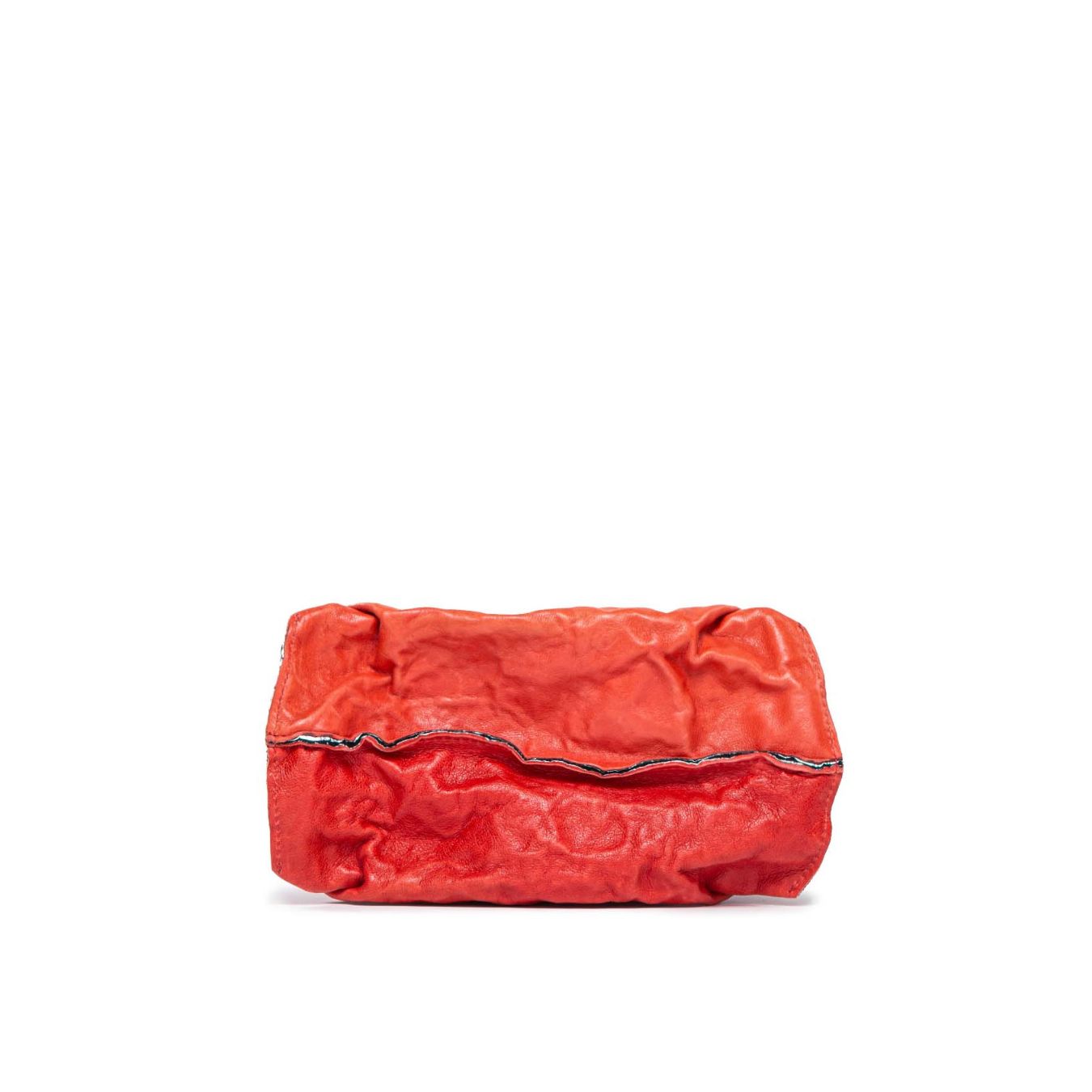 mini shopper ANIMA in pelle rossa 