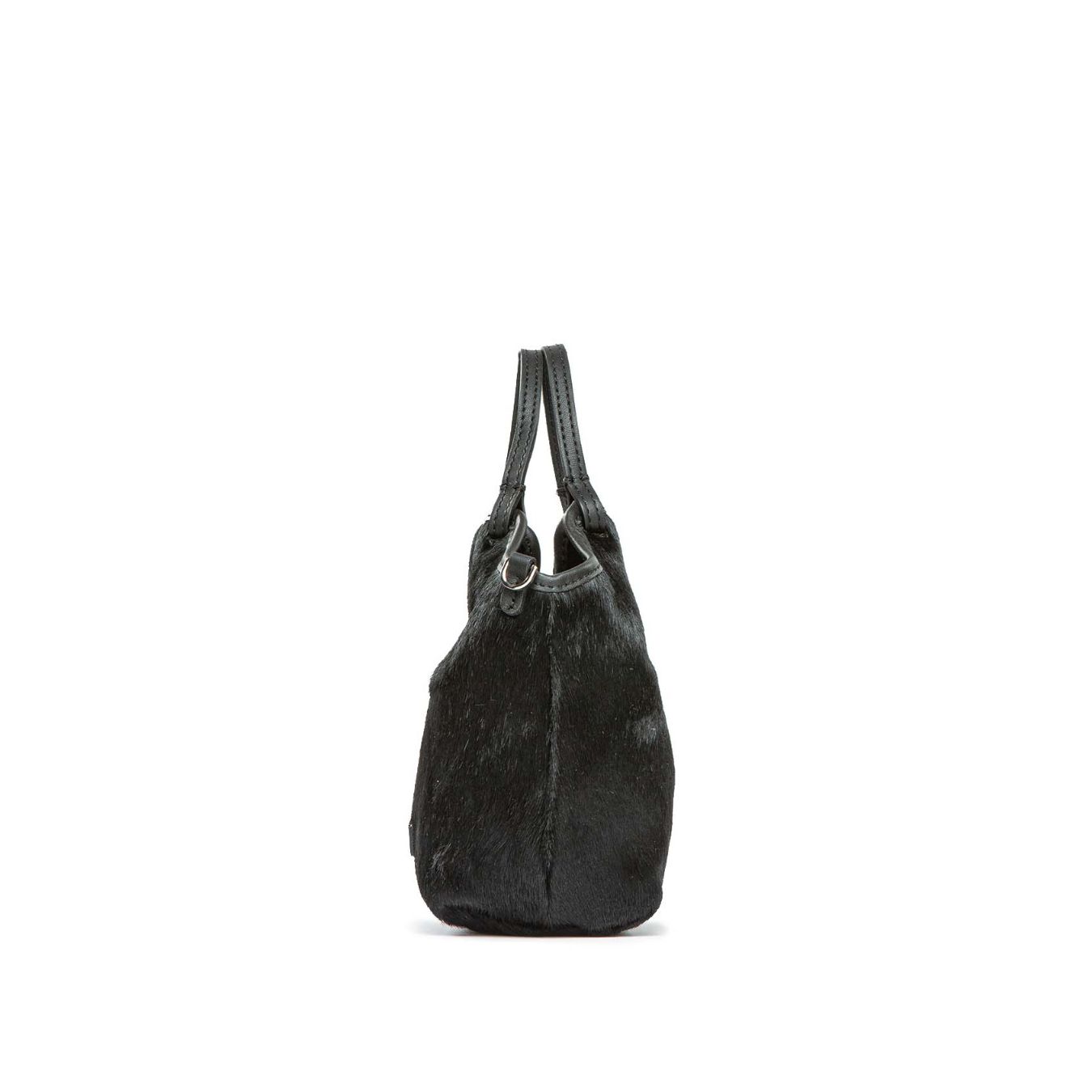 mini shopper DUA in cavallino nero 