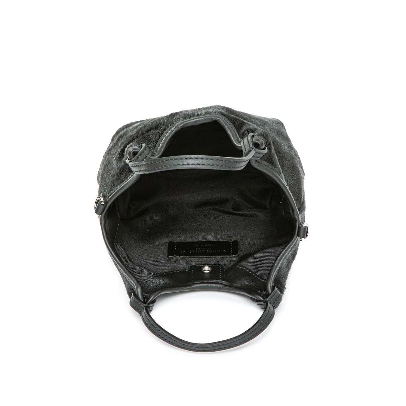 mini shopper DUA in cavallino nero 