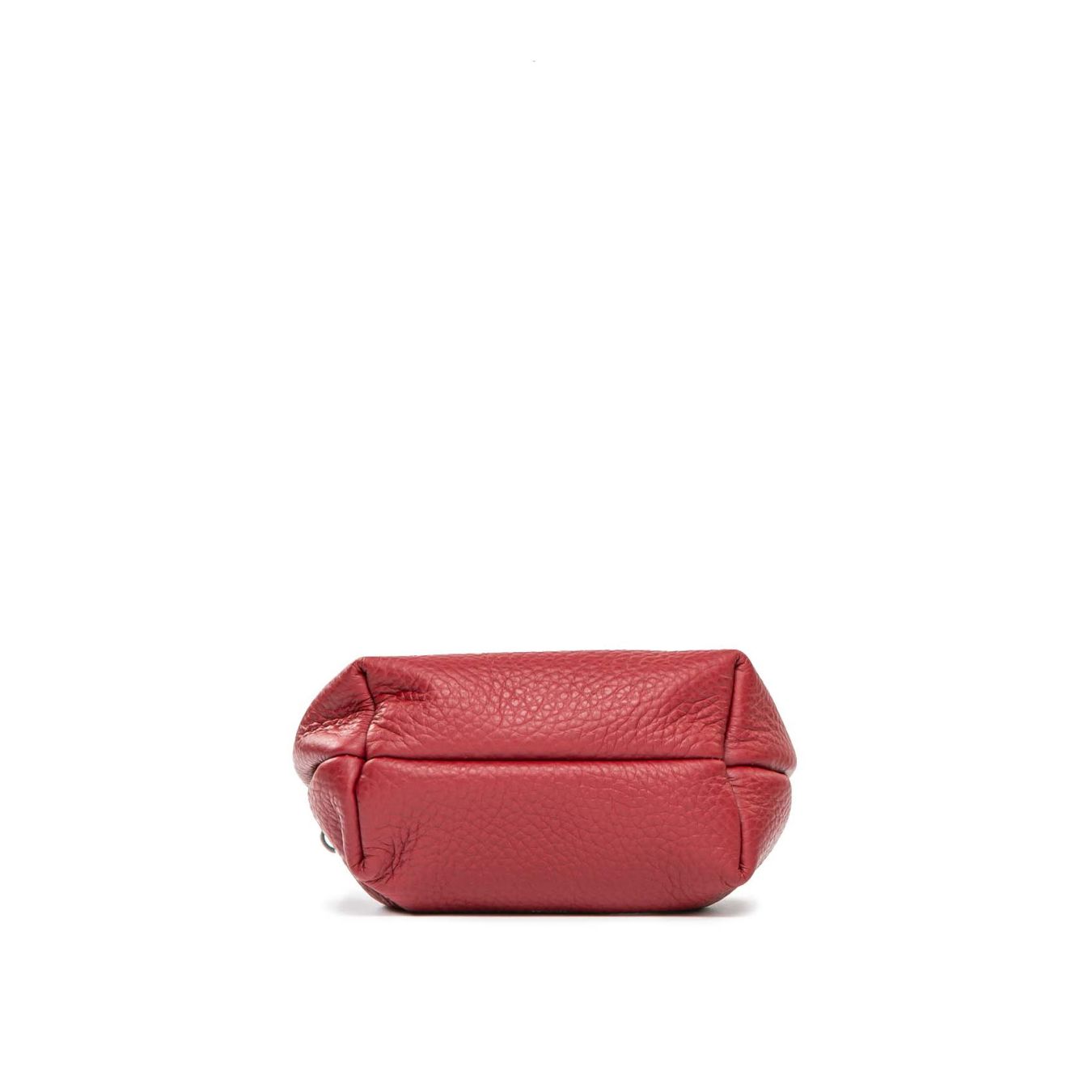 mini shopper DUA in pelle rossa 