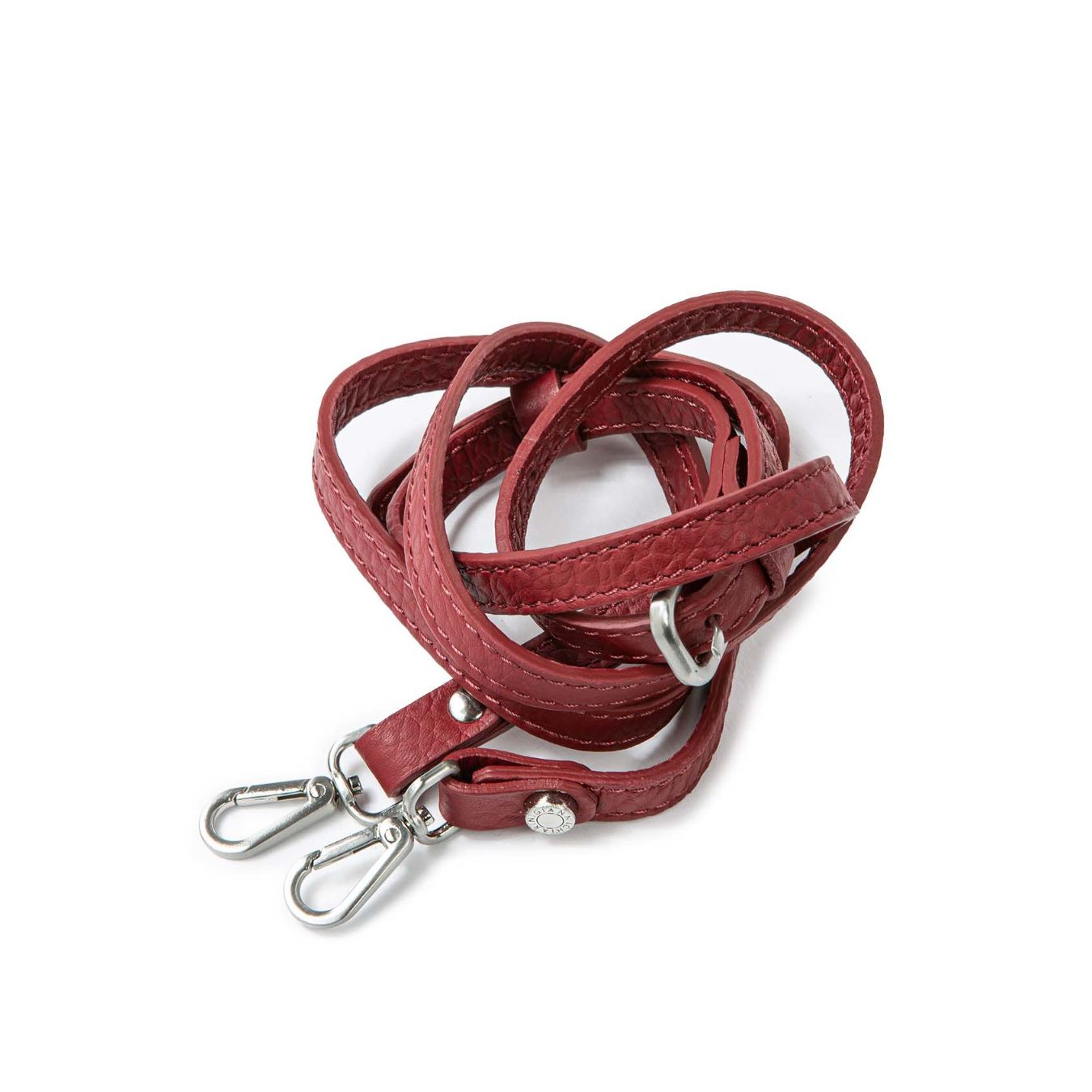 mini shopper DUA in pelle rossa 