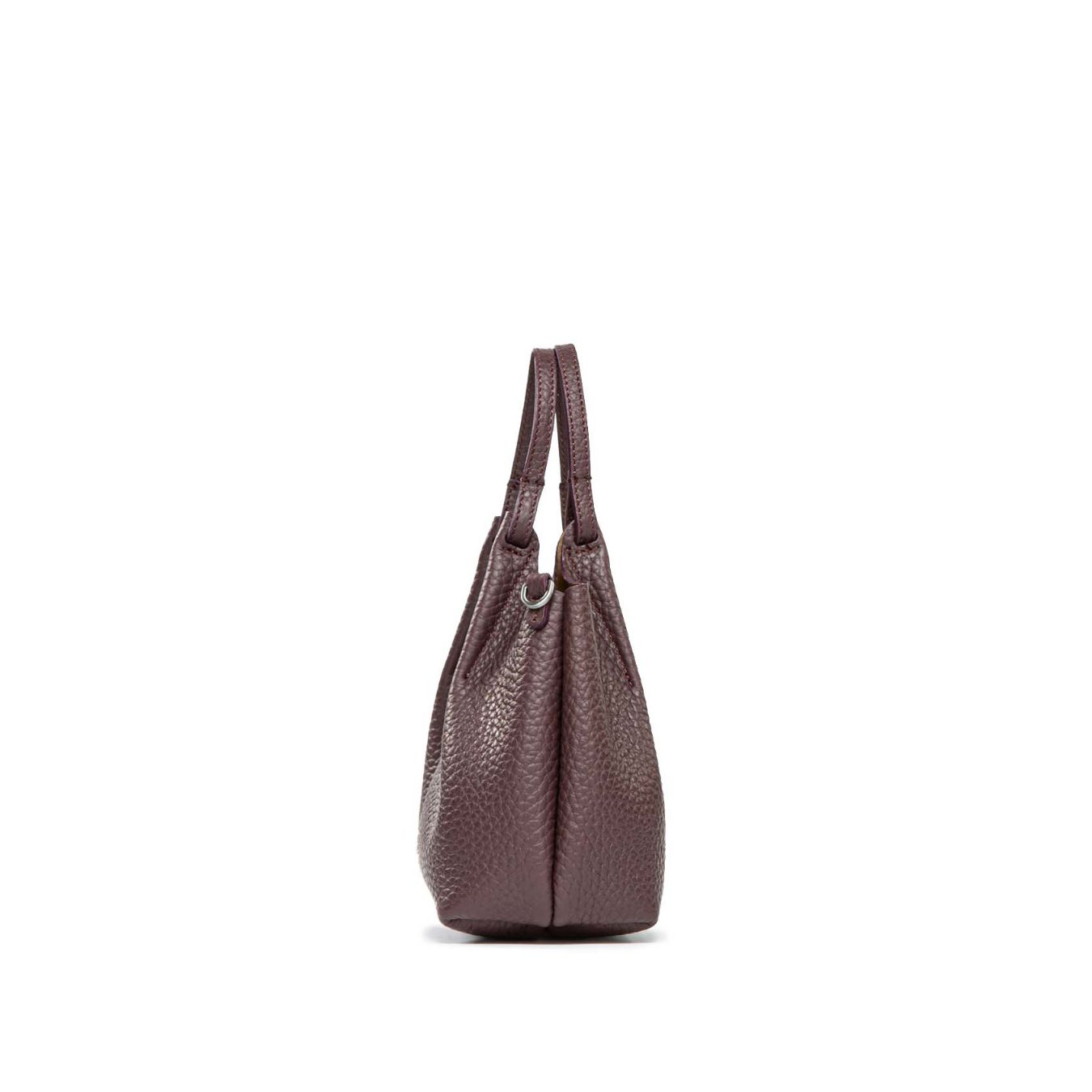 mini shopper DUA in pelle viola 