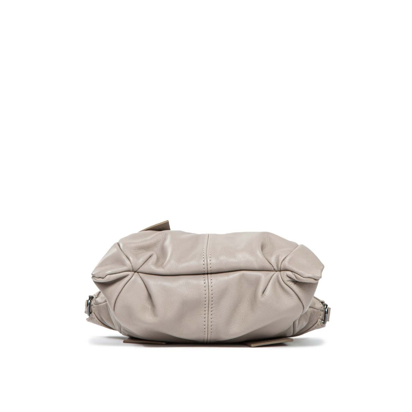 mini shopper ZAIRA in pelle grigia 