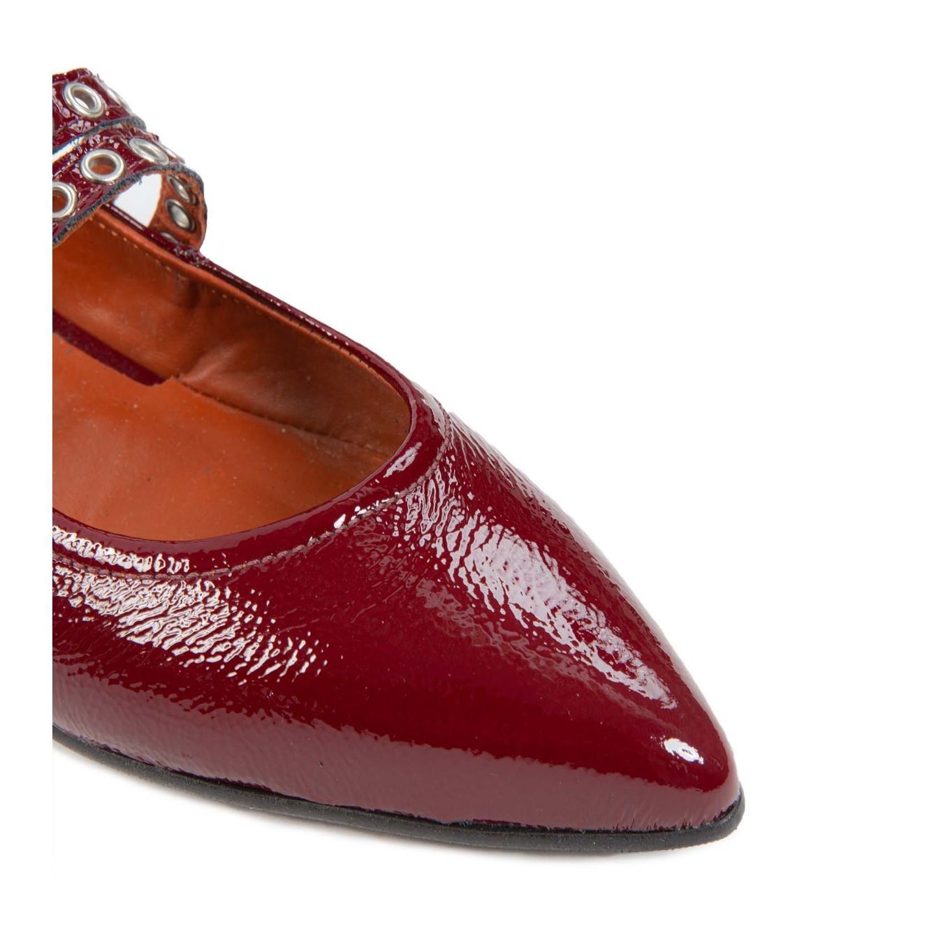 mjus ballerina PORTOFINO in pelle barolo 