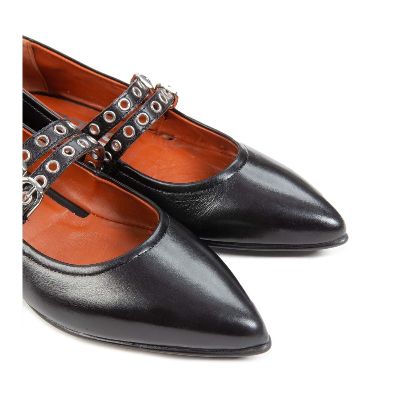 mjus ballerina PORTOFINO in pelle nera 