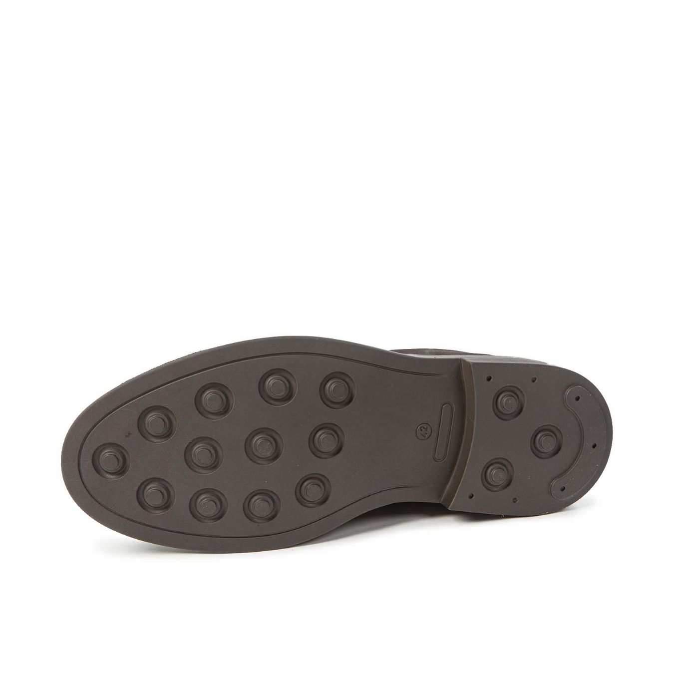 stivaletto BEATLES camoscio marrone  suola