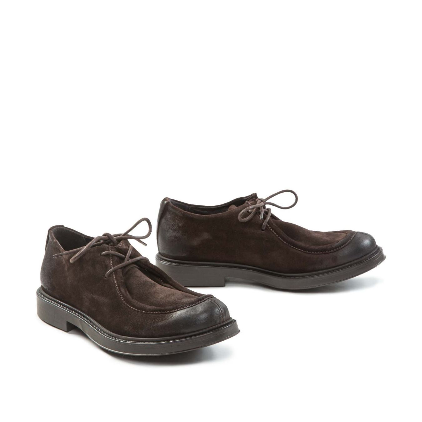 stringata VASCHETTA marrone lato