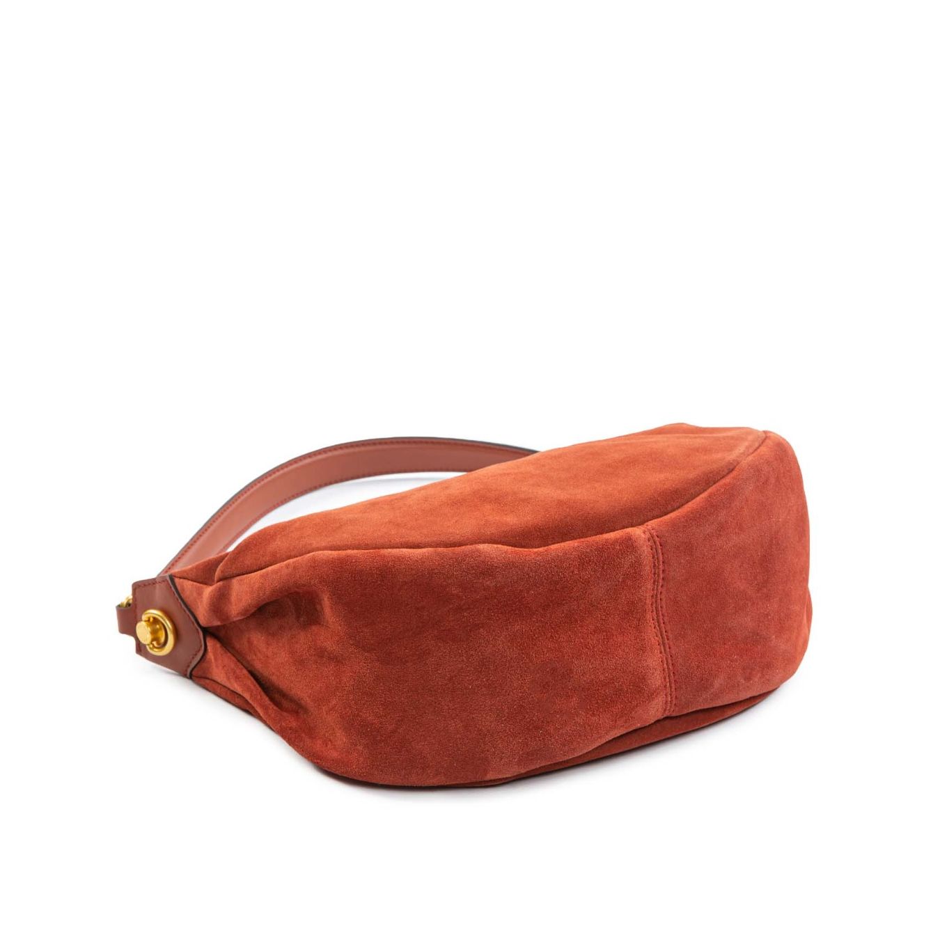 monospalla AISHA brick red sotto