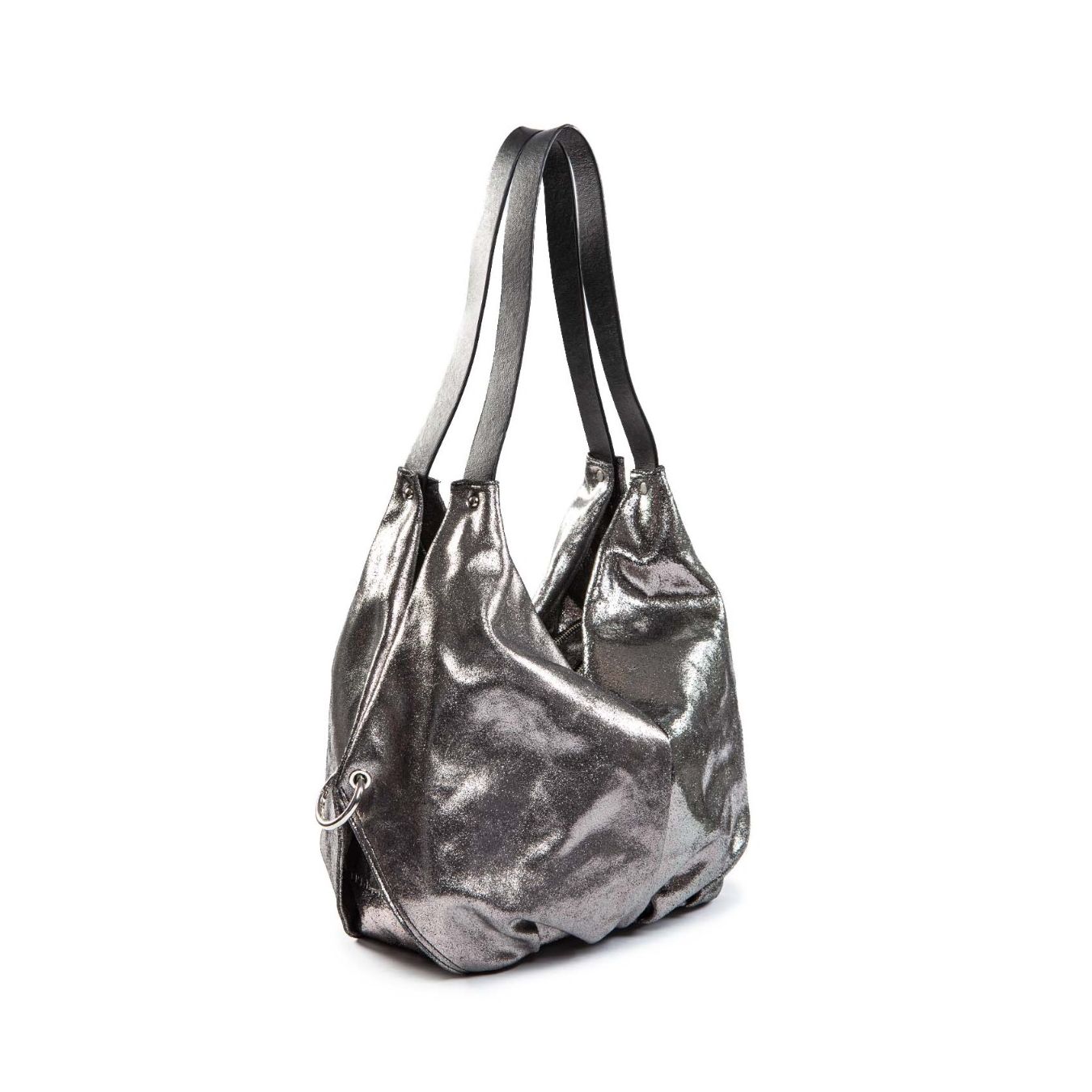 monospalla AMANDA in pelle laminata lato