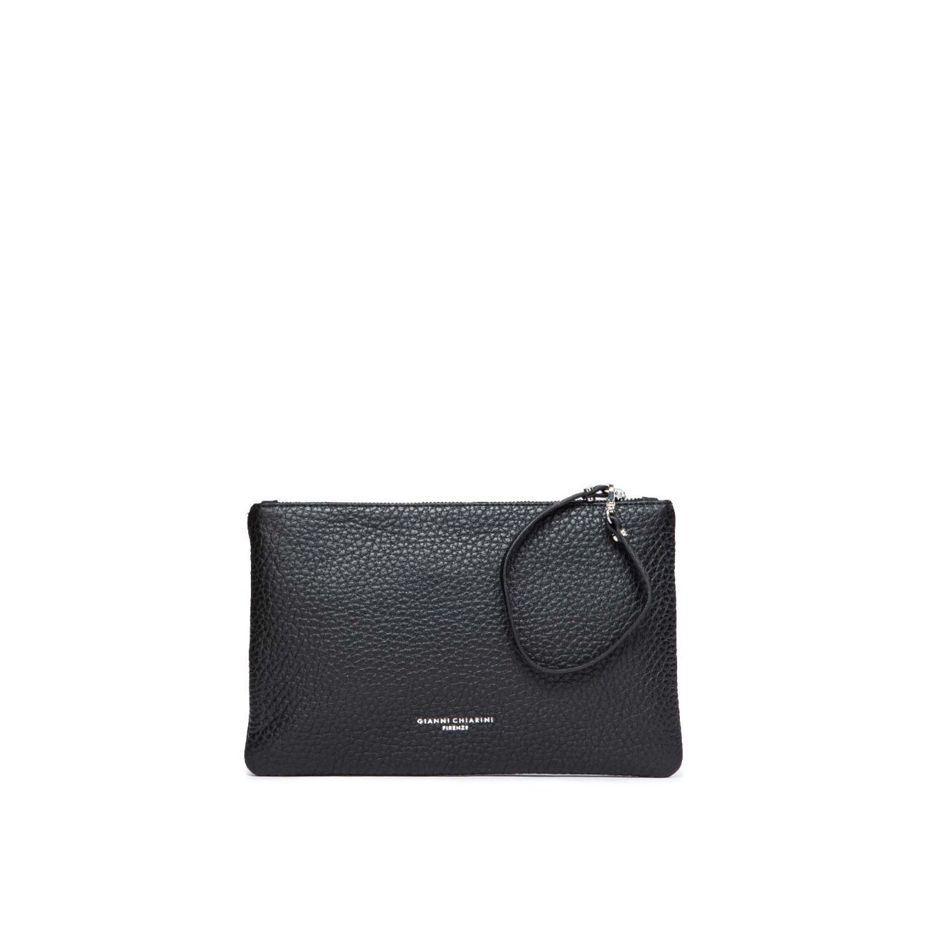 Borsa Monospalla Trapezio Tessuto Aurora Nero