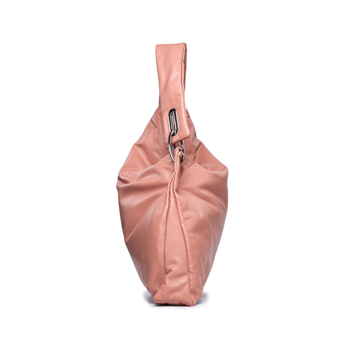 borsa monospalla pelle rosa