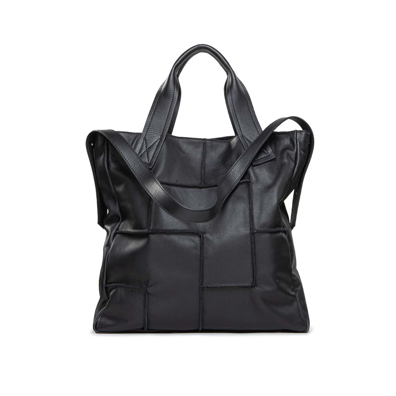  Shopping bag Cuciture Pizzico Softy Nero