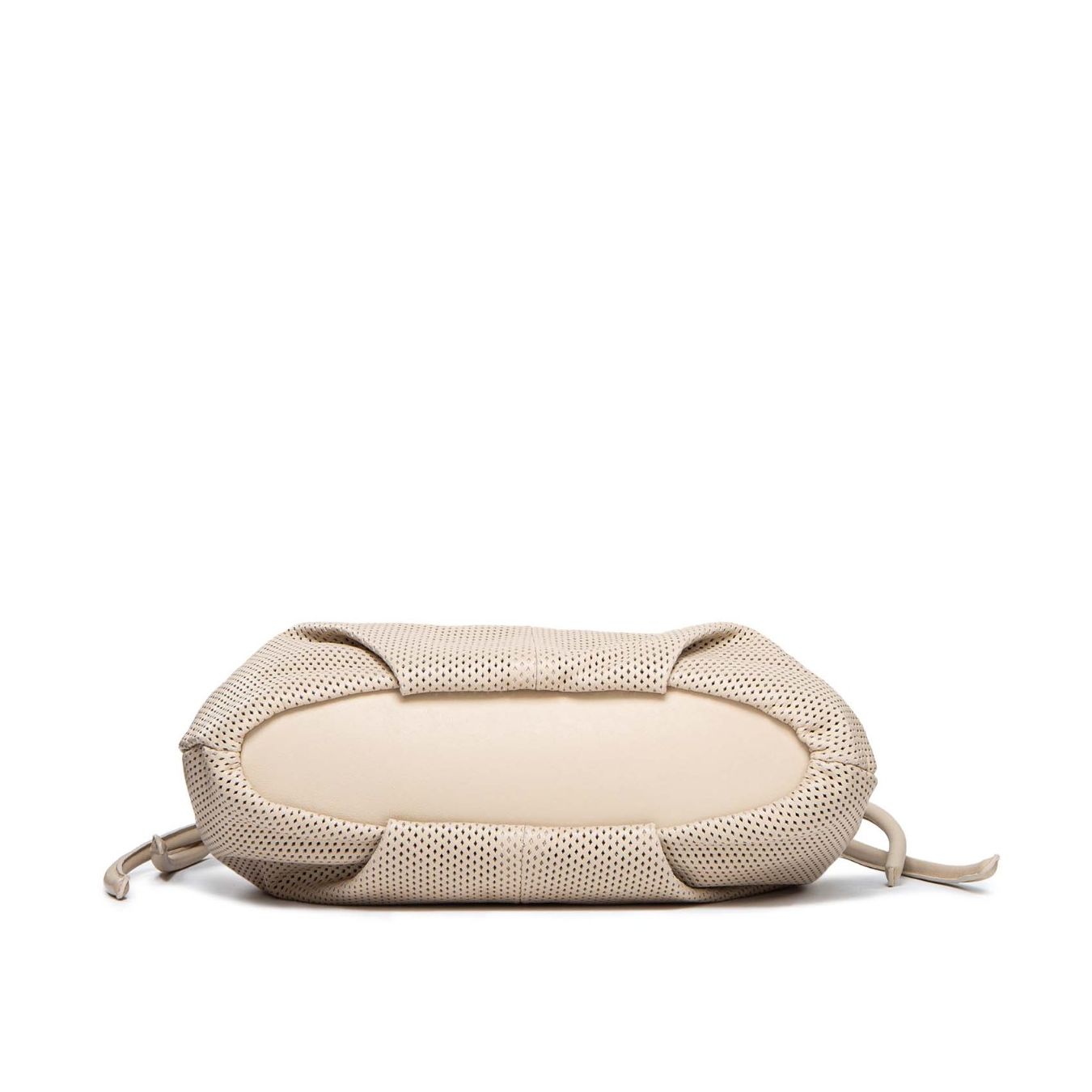 officina naif shopper KAREN in pelle forata corda sotto