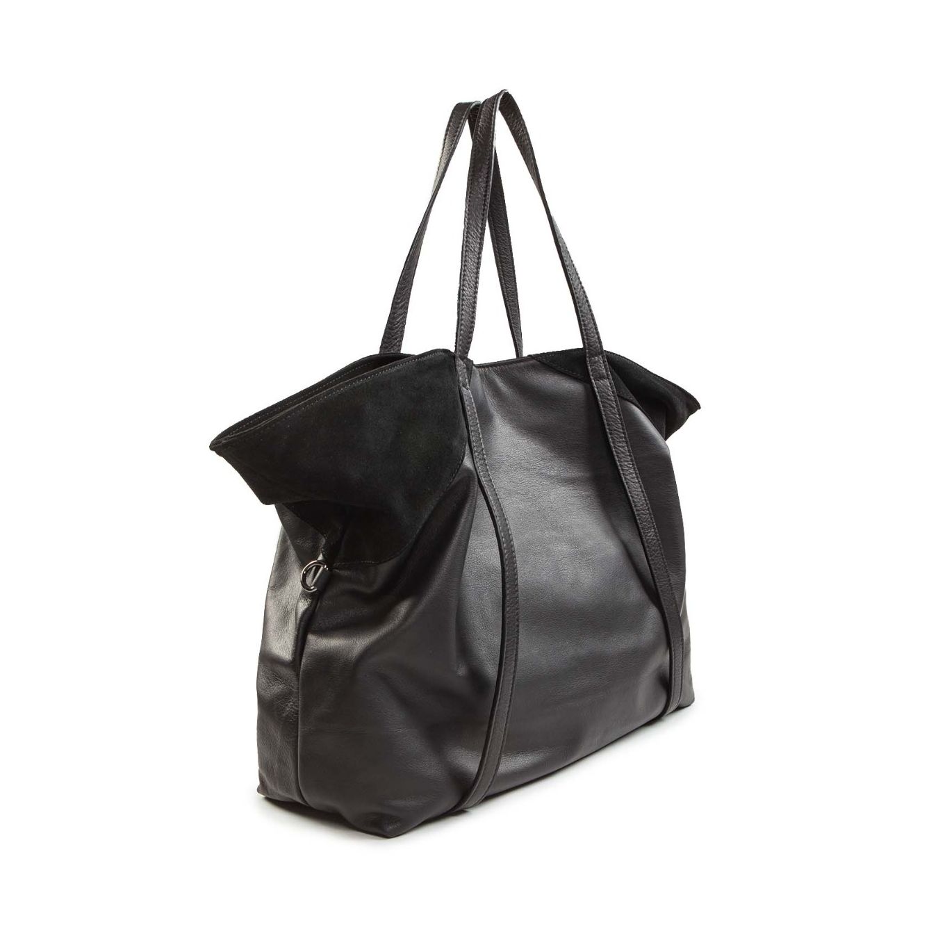shopper CAMILLA SOFTY nera lato