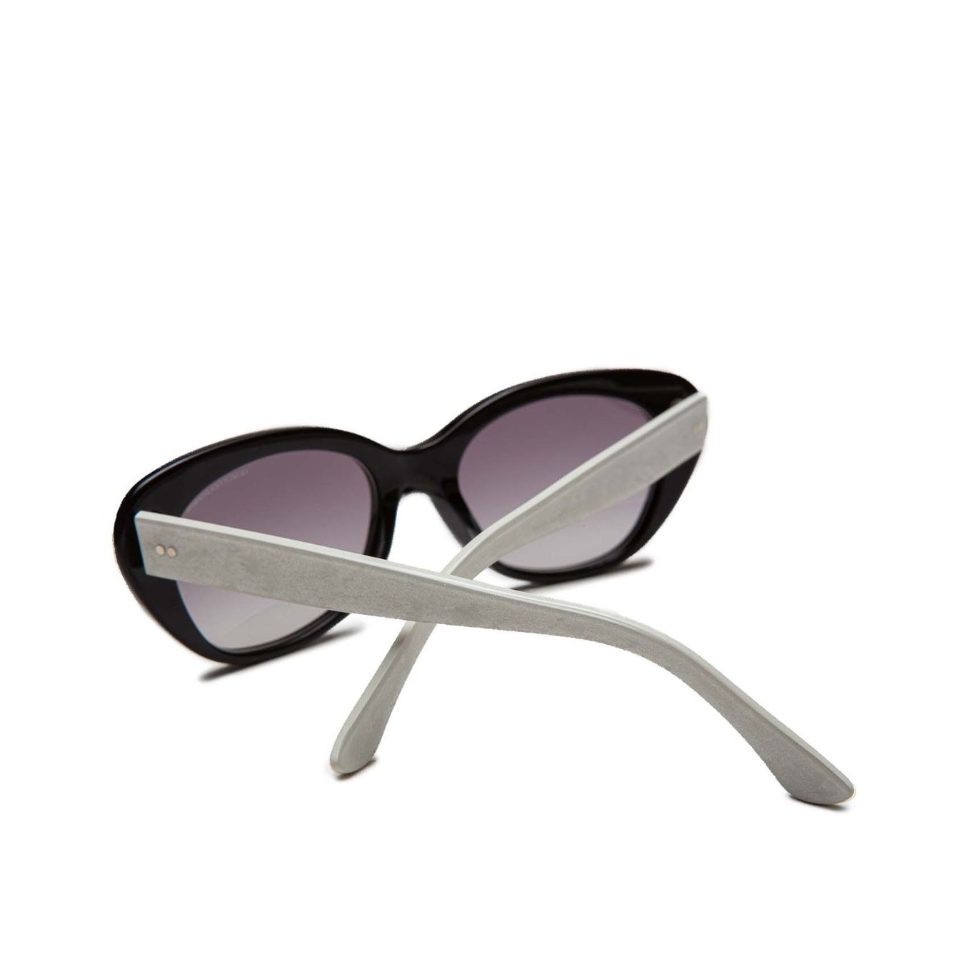 oliver goldsmith occhiale SOPHIA bianco e nero dietro