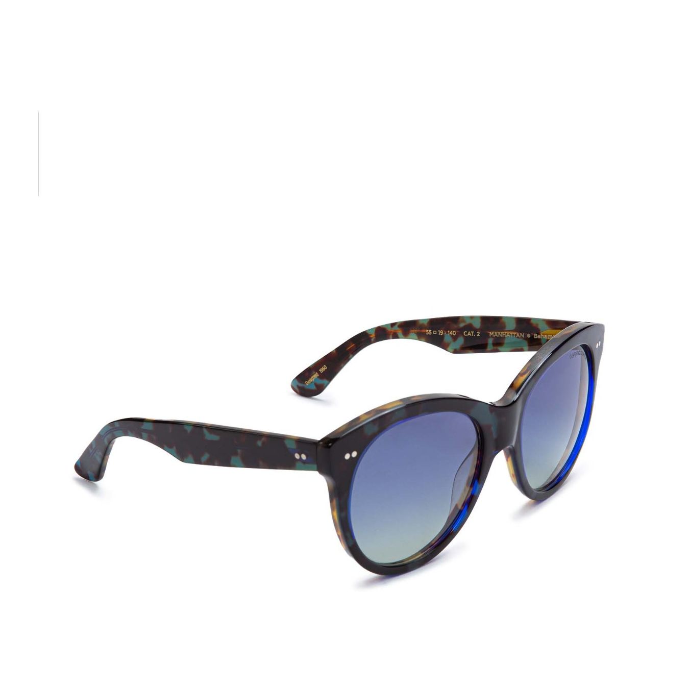 occhiali da sole oliver goldsmith blu elettrico