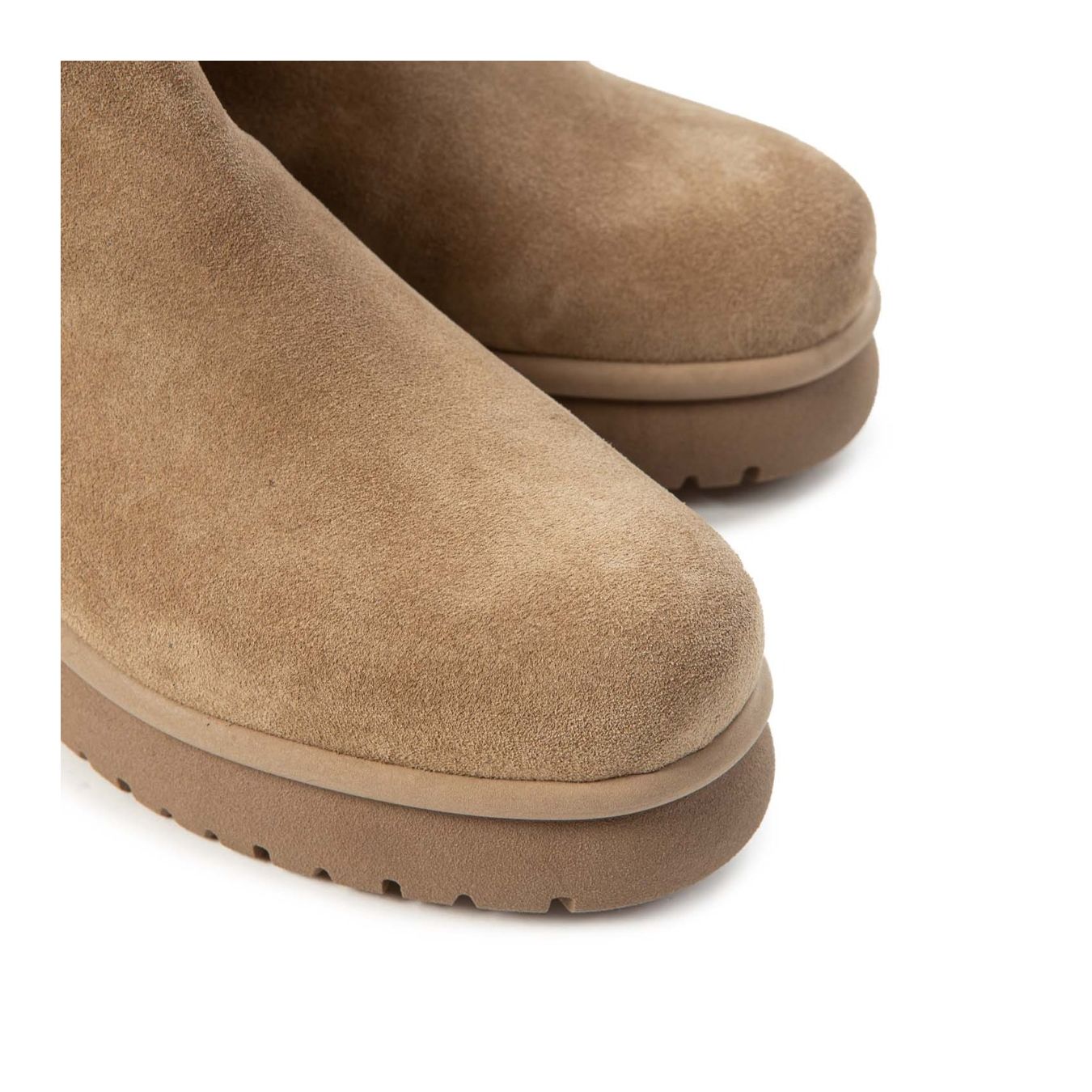 biker YAYA in camoscio camel punta