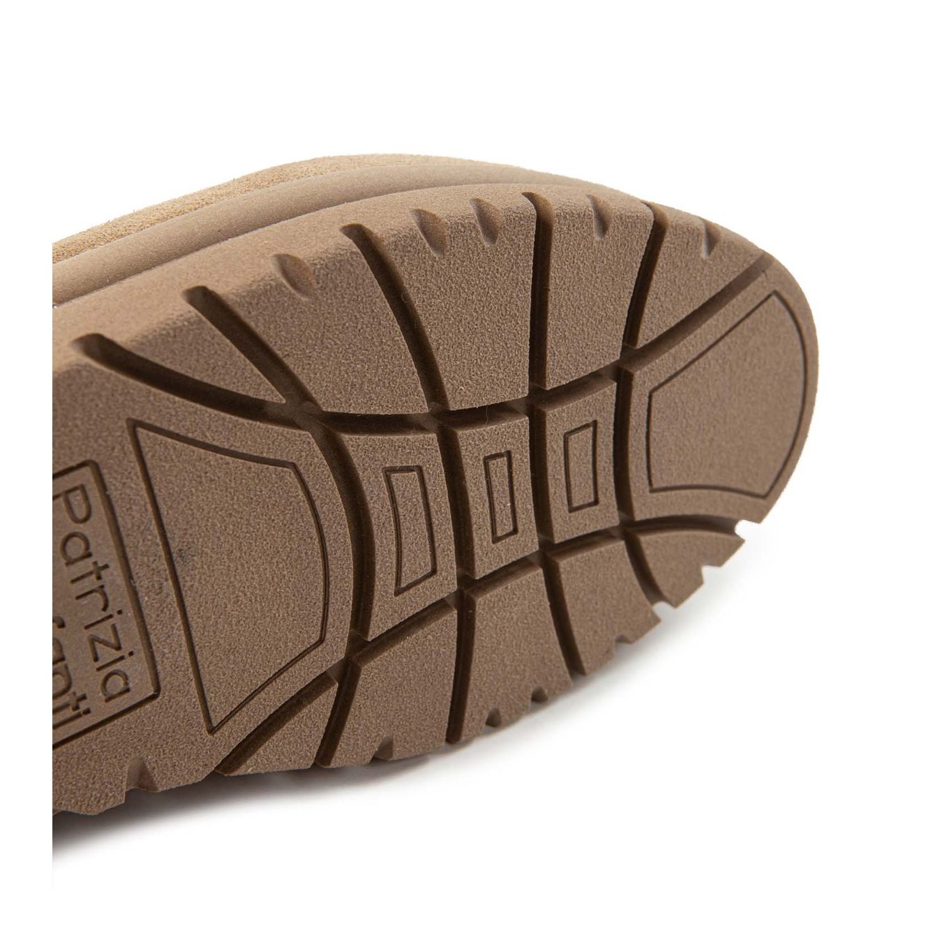 biker YAYA in camoscio camel suola