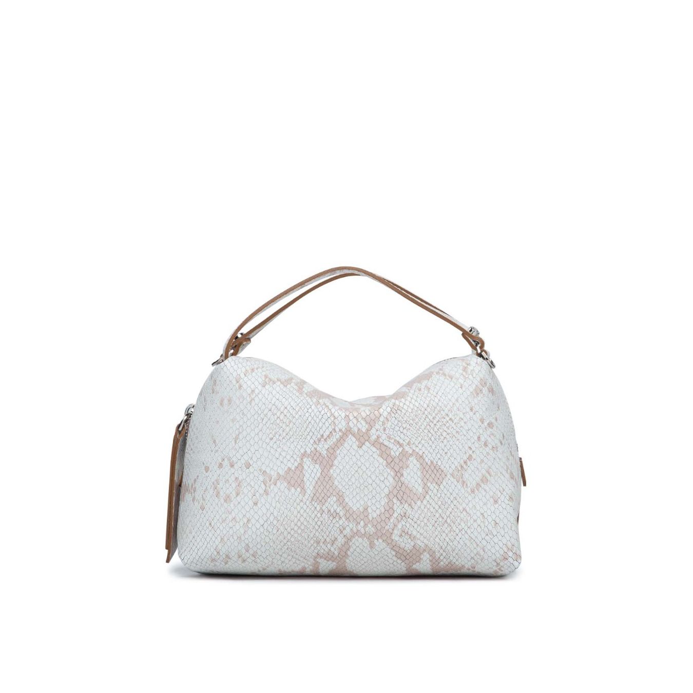 bauletto alifa in pelle pitonata