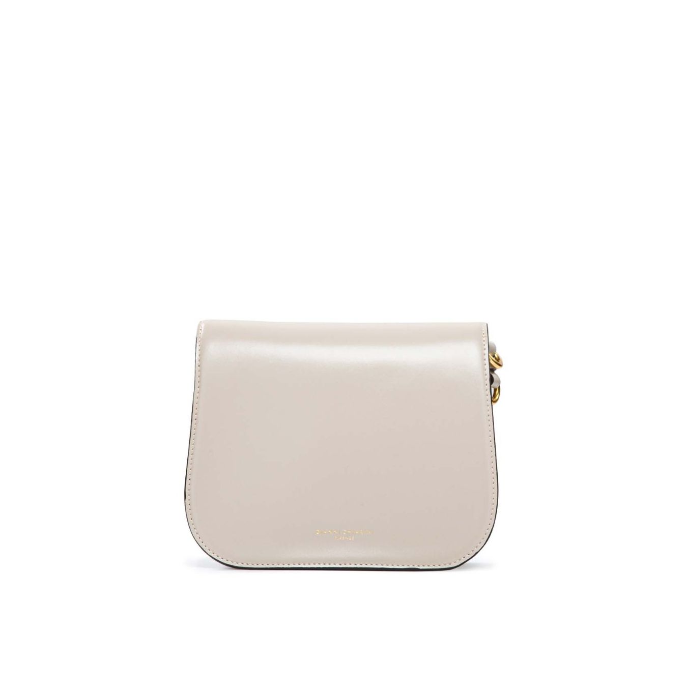 pochette meg in pelle grigia