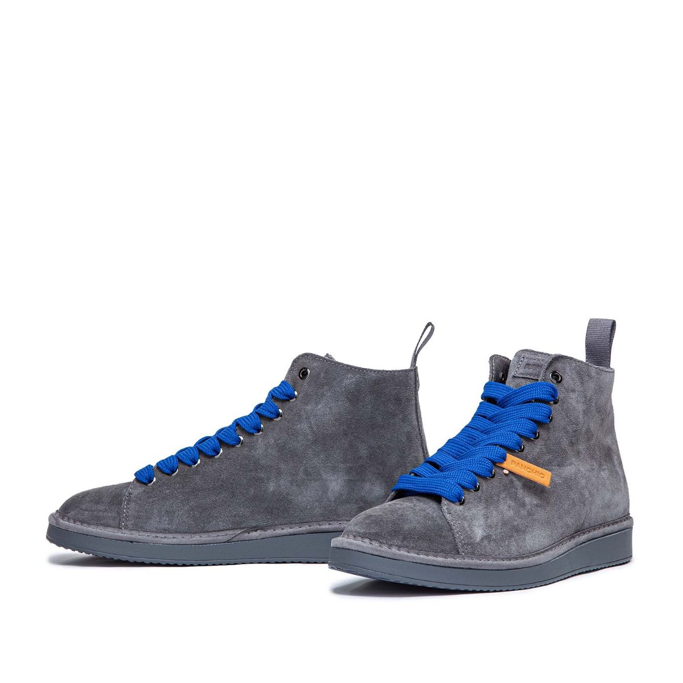 polacco panchic in camoscio grigio