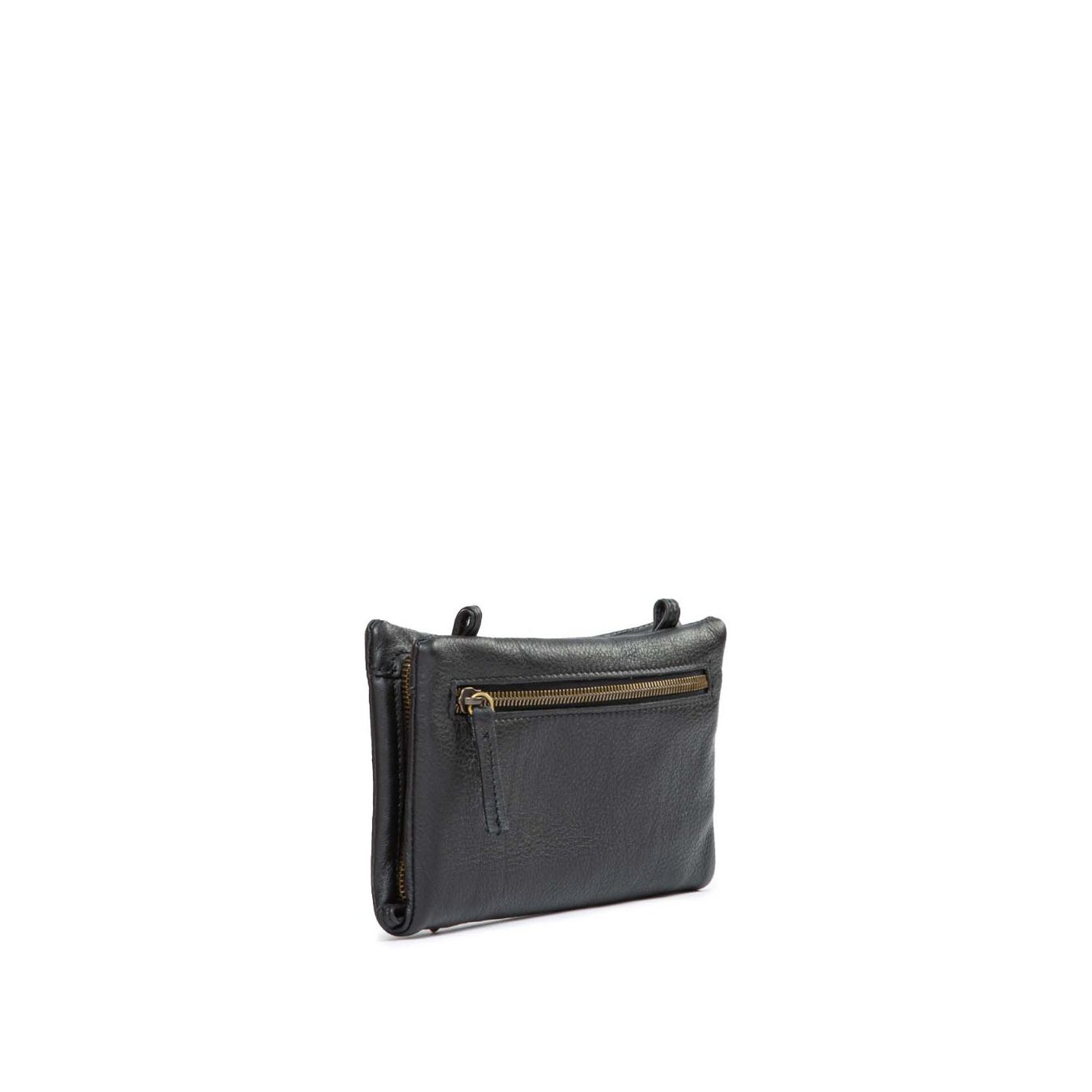 cicci wallet in pelle nera