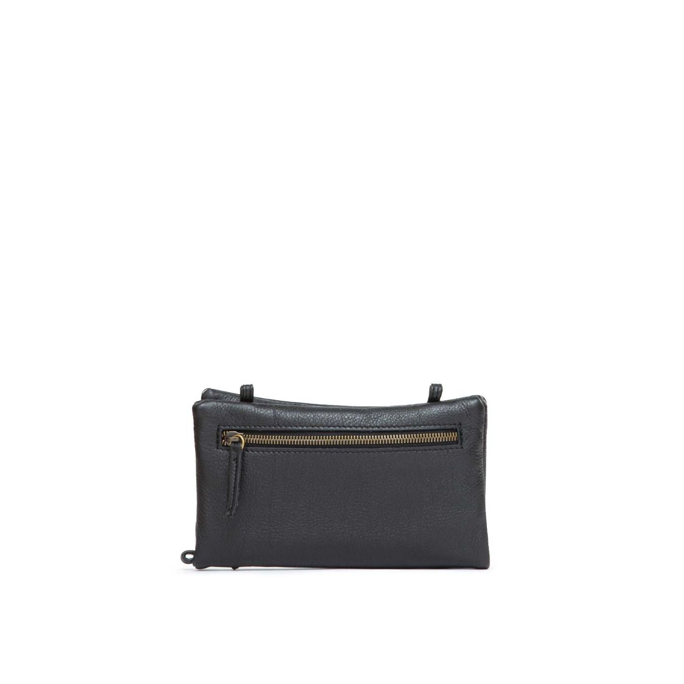 cicci wallet in pelle nera