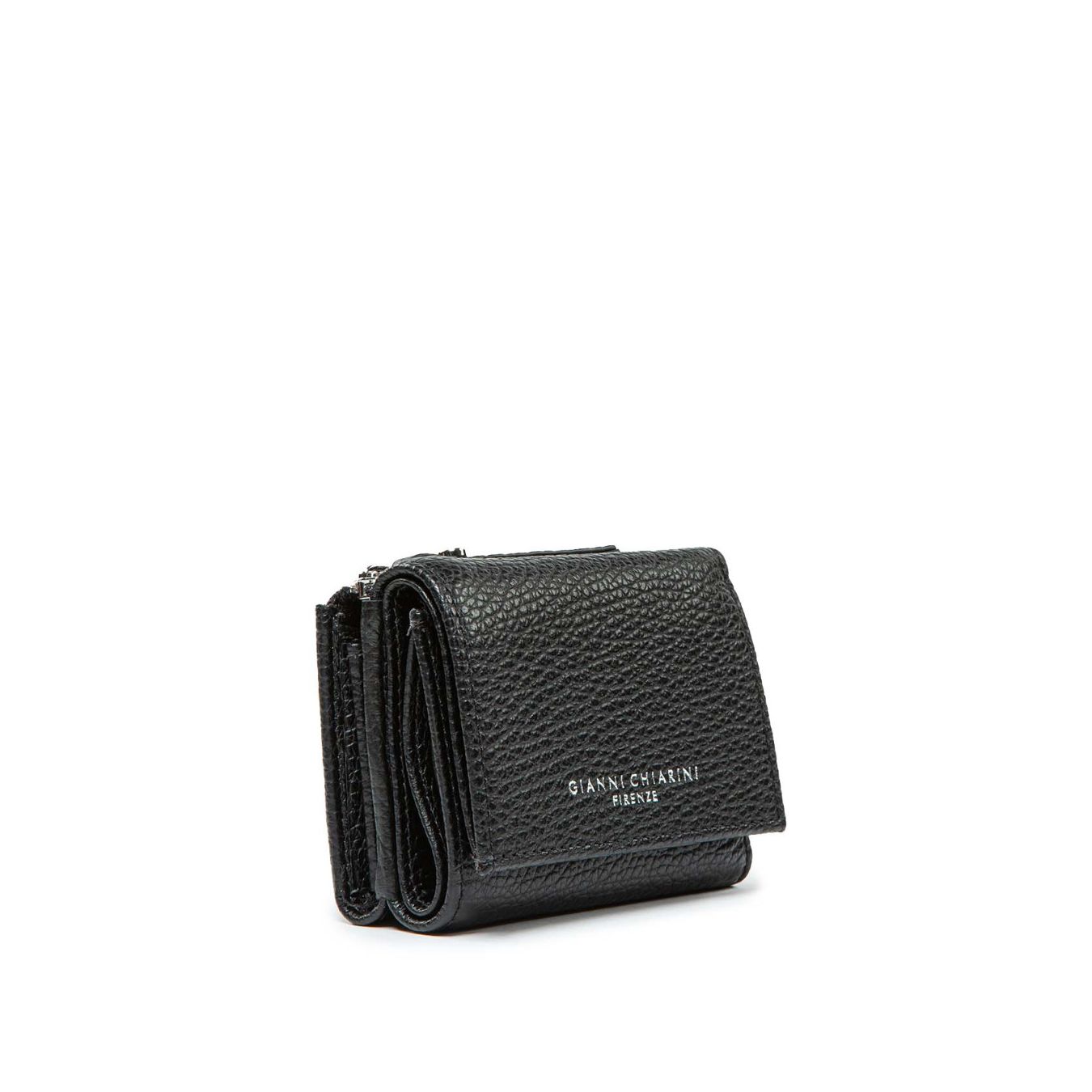 portafogli piccolo in pelle nero